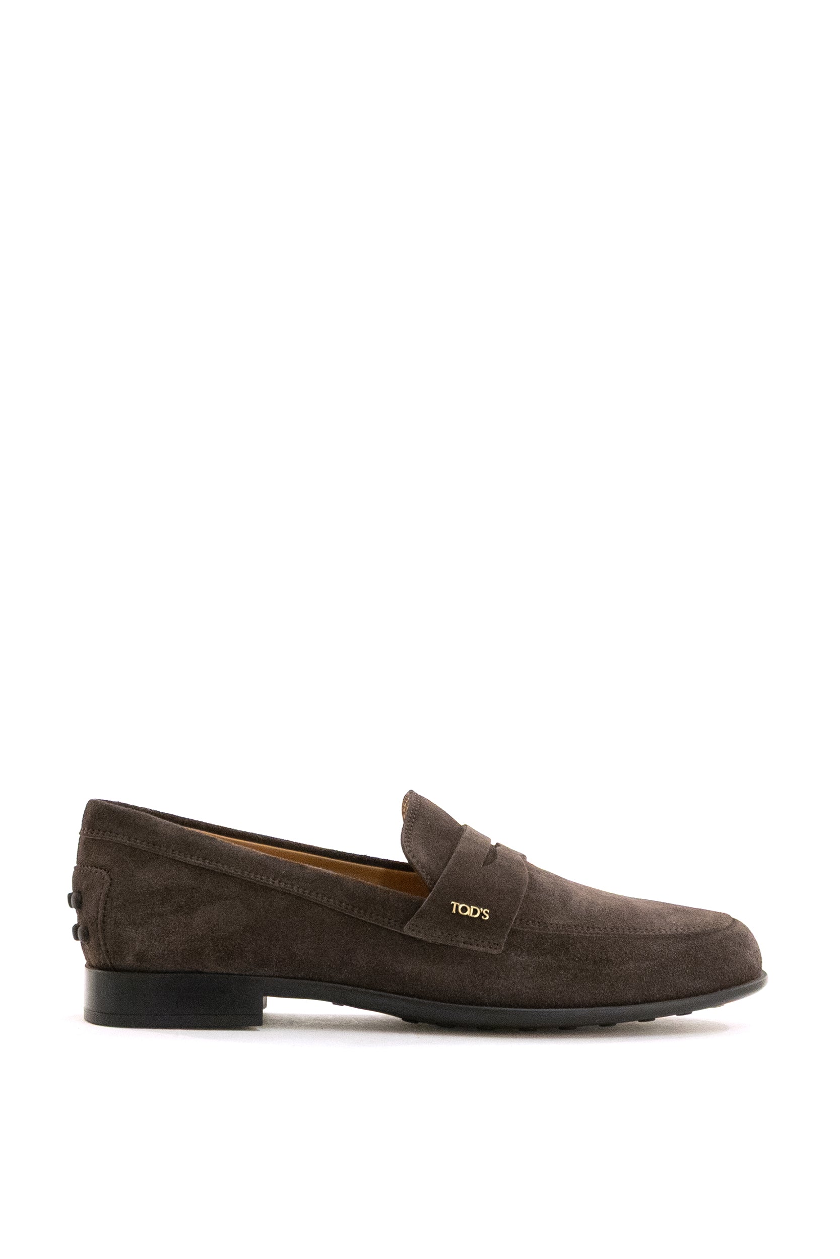 TOD'S Brown suede ankle boots