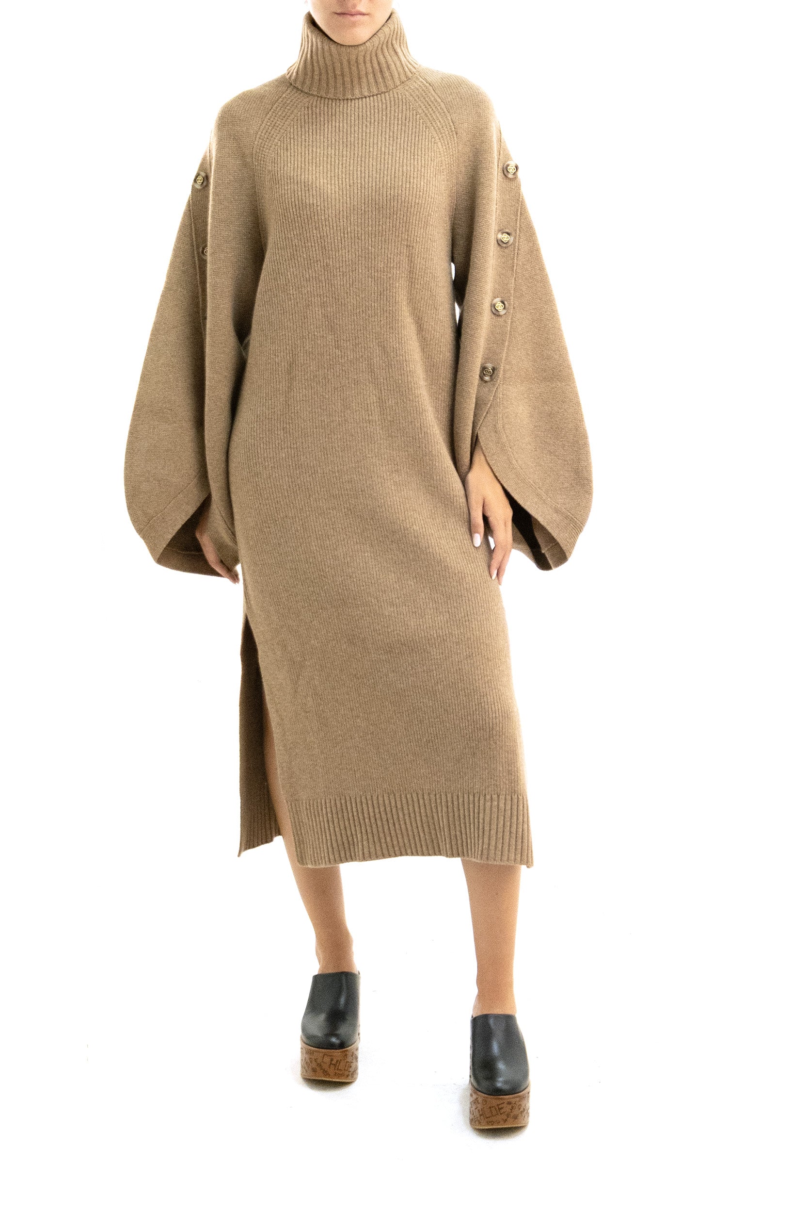Abito in lana color cammello<BR/> 9552DF261 PRALINE ZIMMERMANN
