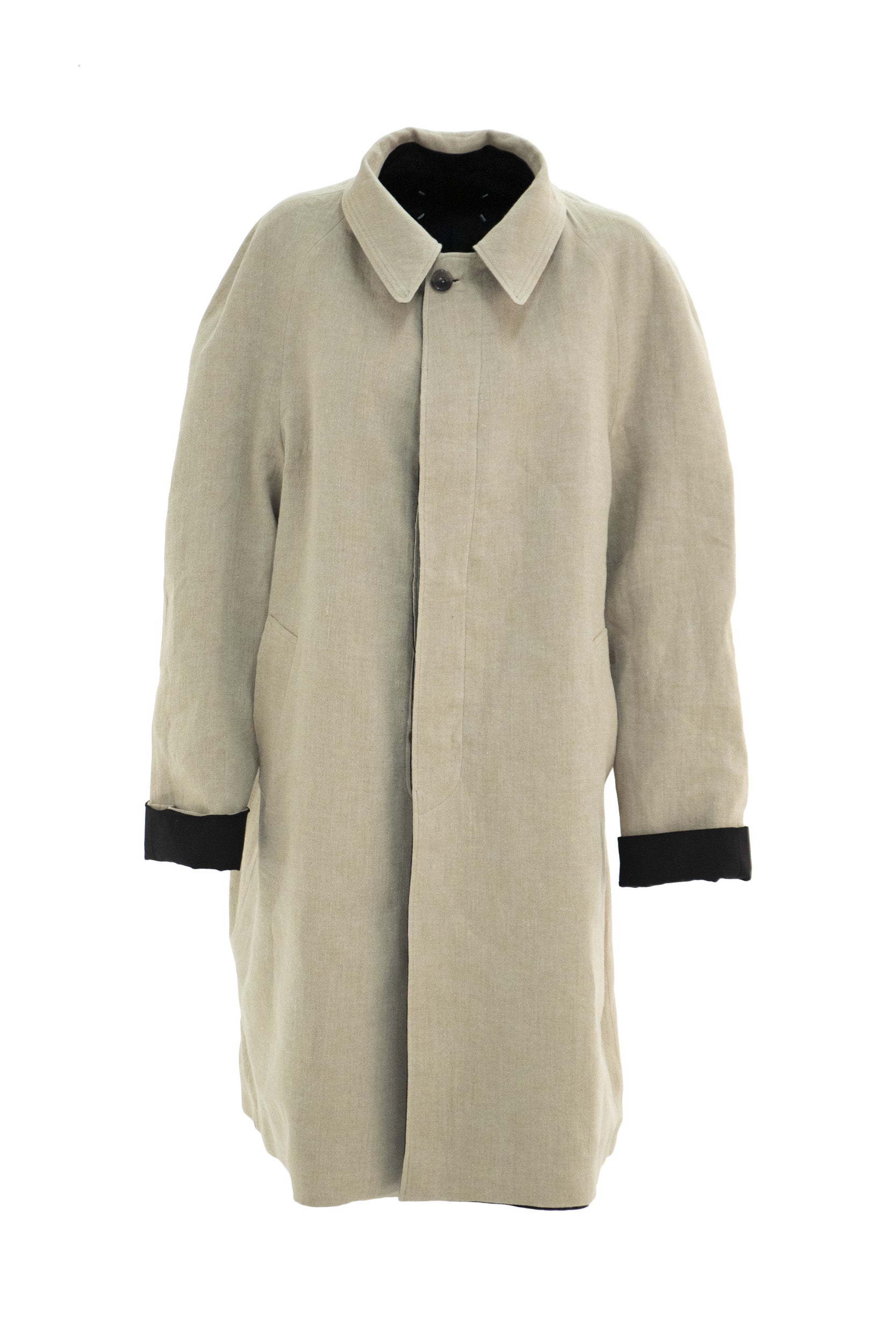 Cappotto <BR/> S51AH0189 S76571 900 MAISON MARGIELA