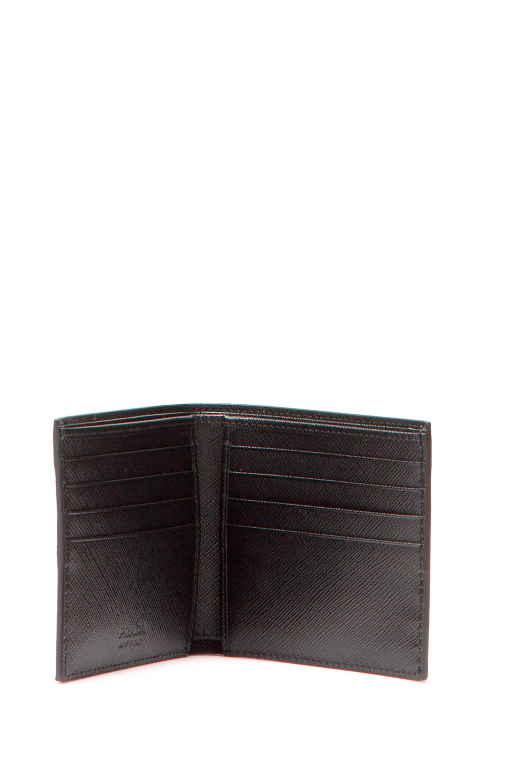 Portafoglio in Saffiano 2MO513 QME F0002NERO PRADA