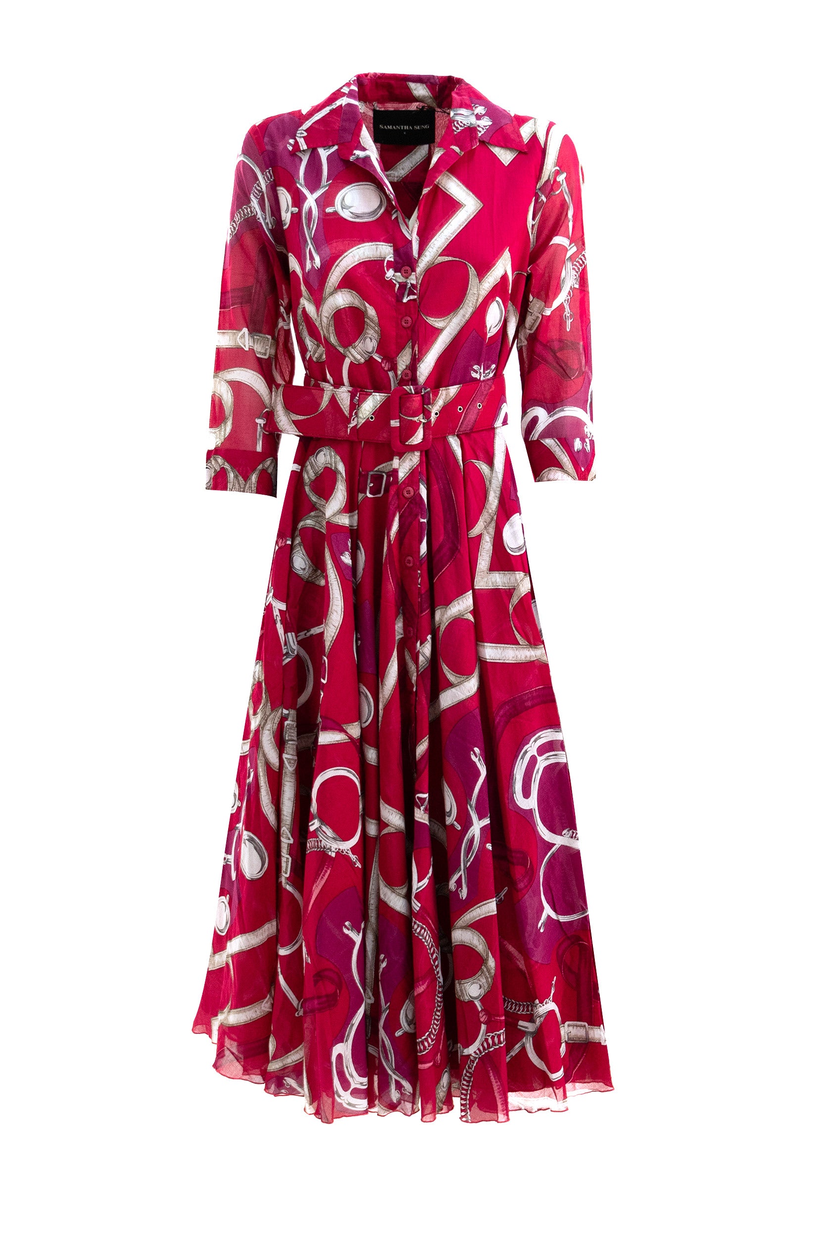 Abito<BR/> ASTER DRESS/HORSE PINK S-SUNG