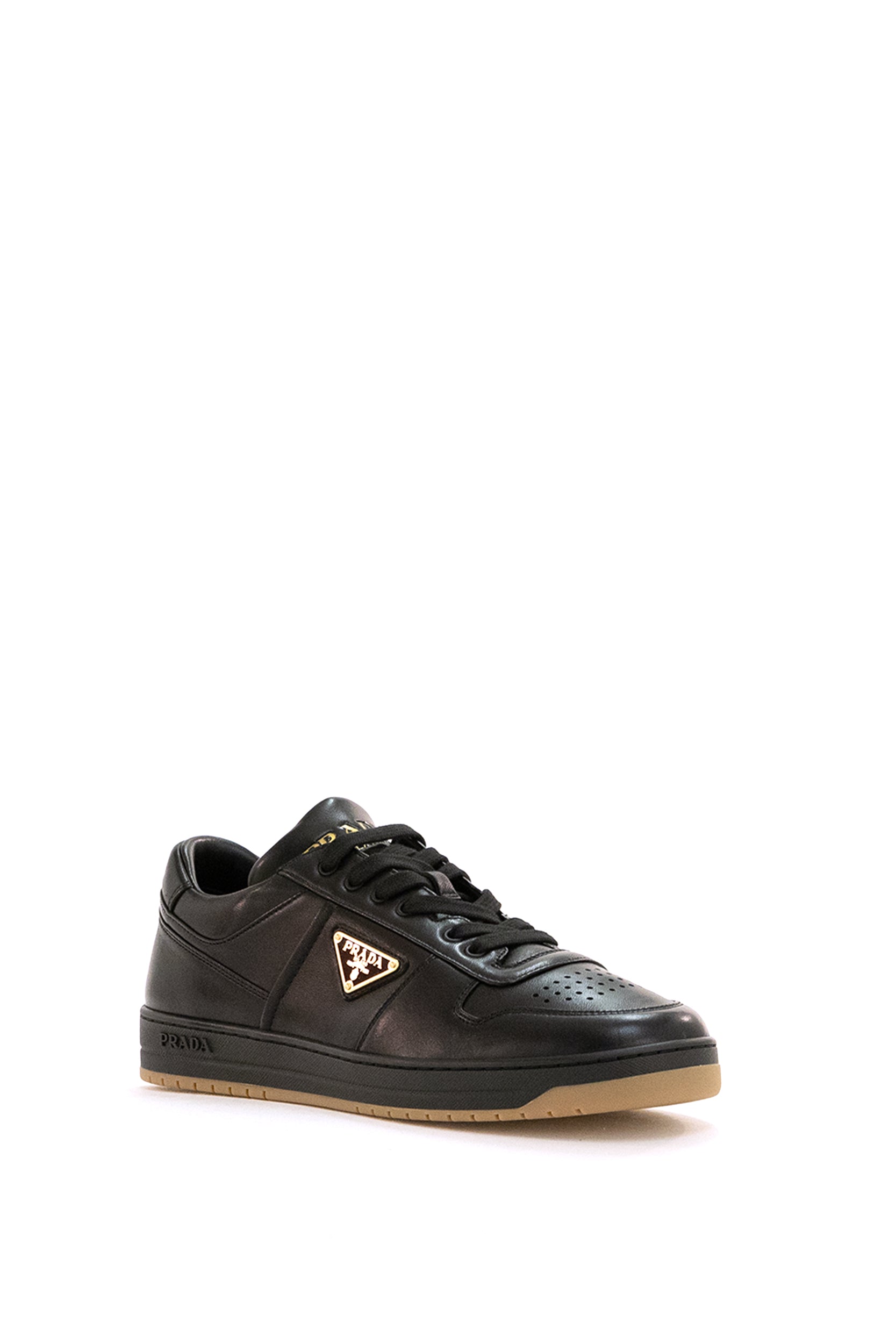 Sneakers Downtown in nappa di colore nero<BR/> 2EE364 F D001 038 F0633 PRADA