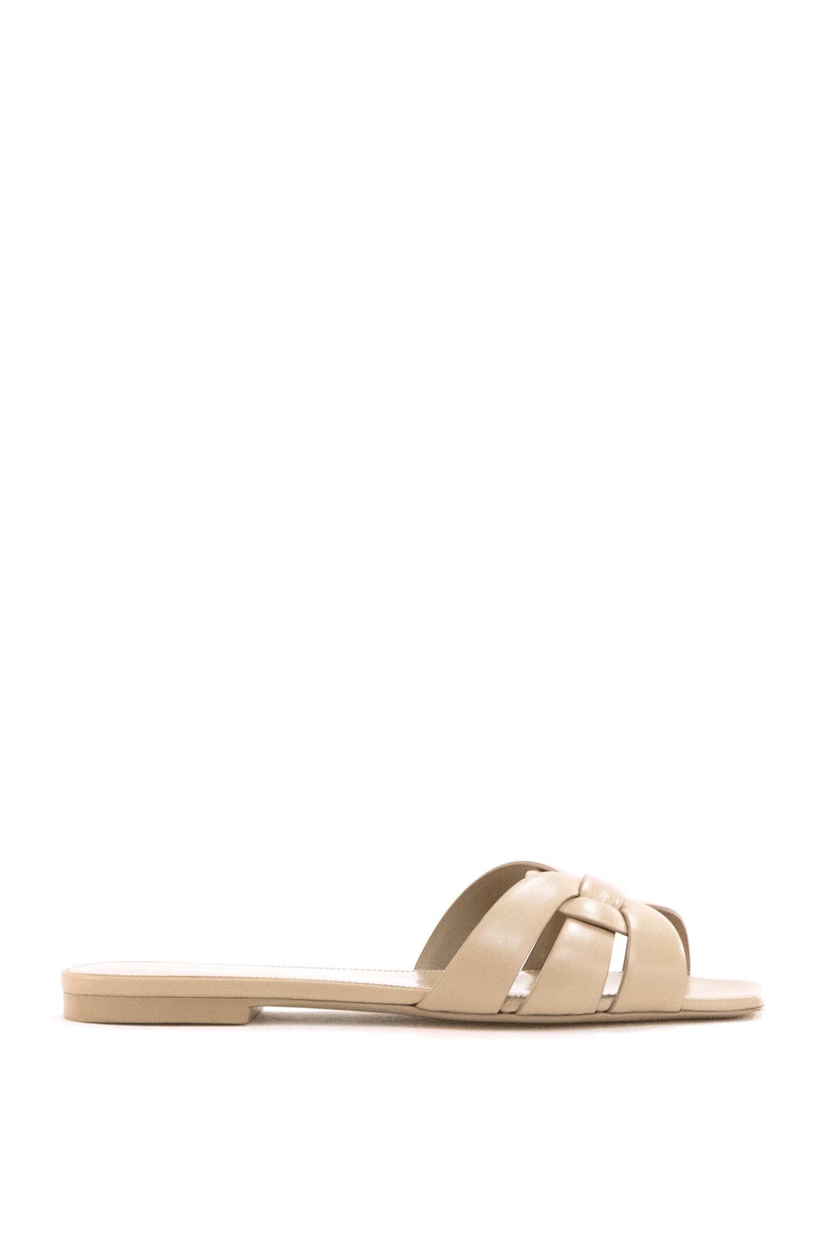 Mule Tribute in Pelle<BR/> 572761 AAAAH 2721 SAINT LAURENT