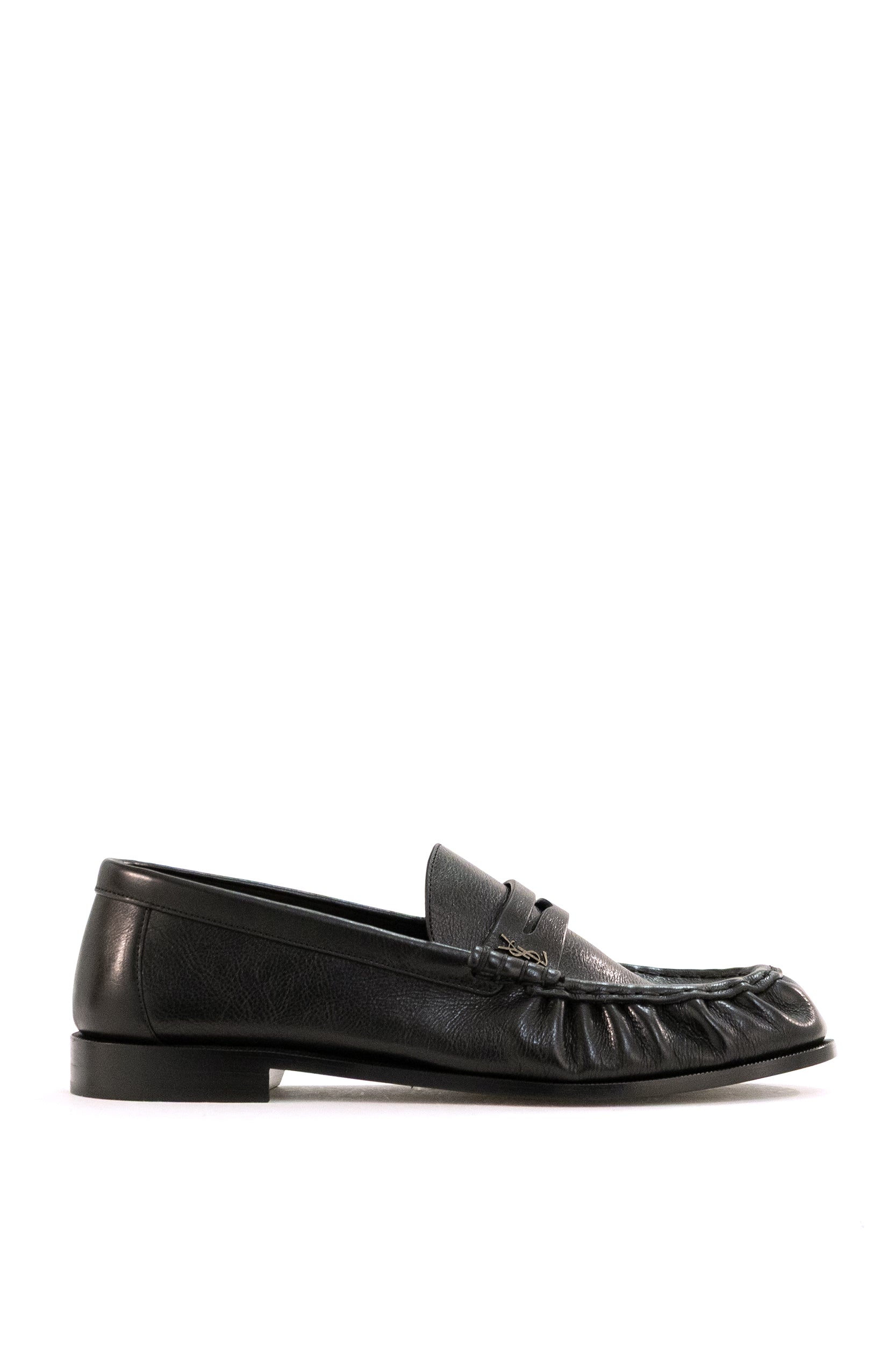 Mocassini Le Loafer in pelle di colore nero <BR/> 839471 25VAA 1000 SAINT LAURENT