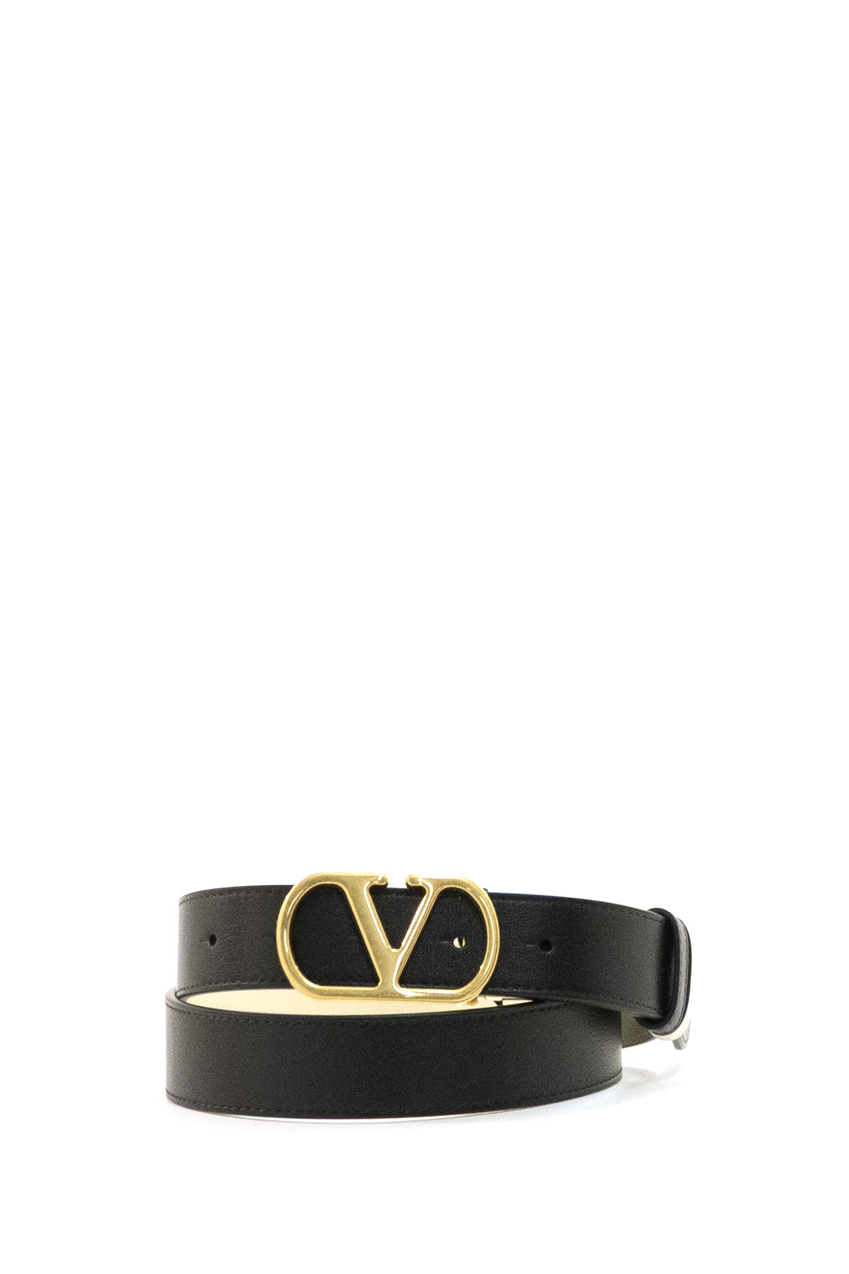 Cintura Reversibile Vlogo Signature in Vitello<BR/> 8W0T0SQ3IYR DVX VALENTINO GARAVANI