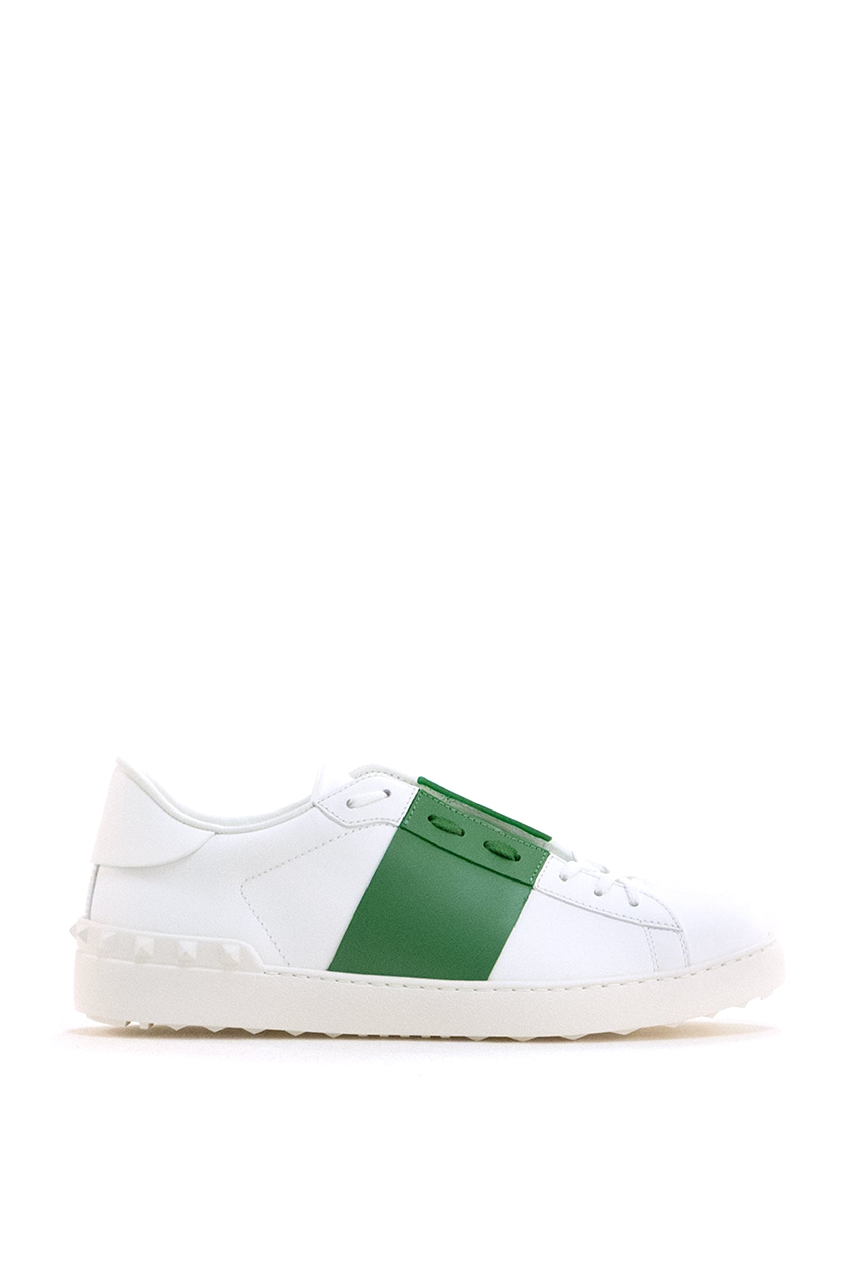 Sneakers Open in pelle liscia color bianco<BR/> 8Y2S0830BLU DU2 VALENTINO GARAVANI