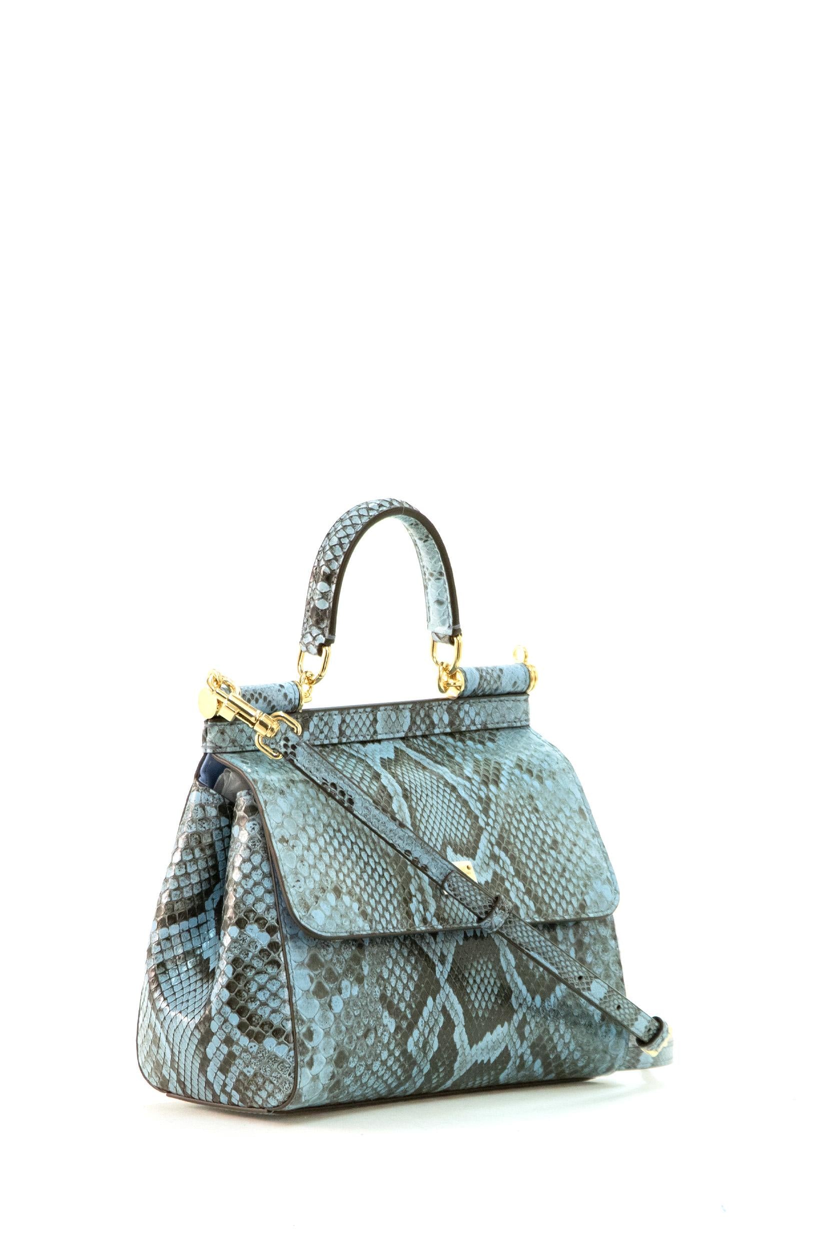 Borsa a Mano Sicily<BR/> BB6003 A2111 80789 DOLCE & GABBANA