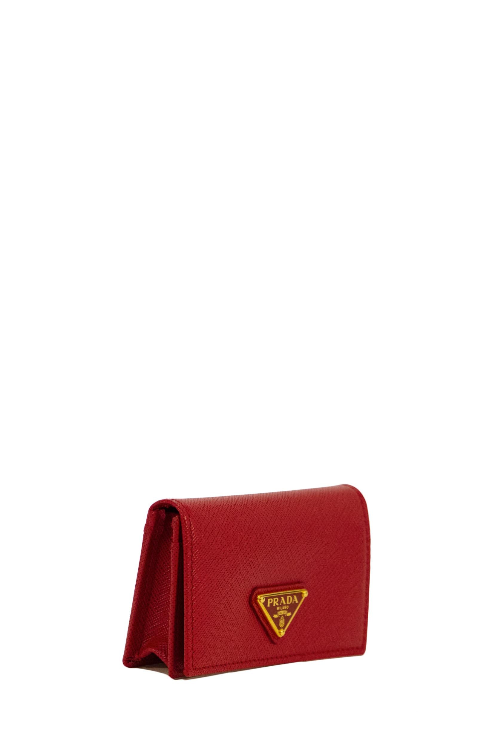 Portacarte in Saffiano 1MC122 QHH F068Z PRADA