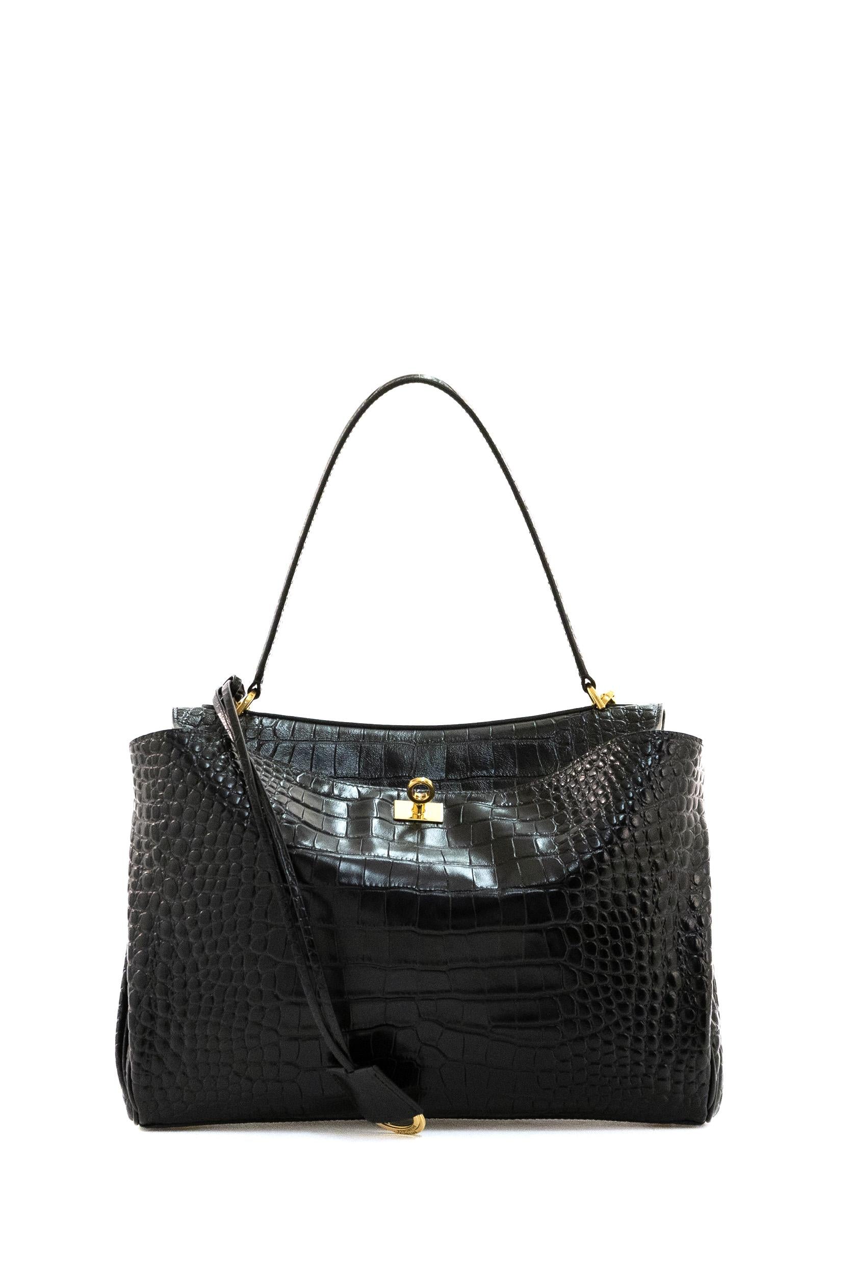 Borsa Rodeo<BR/> 789772 2AA5L 1000 BALENCIAGA