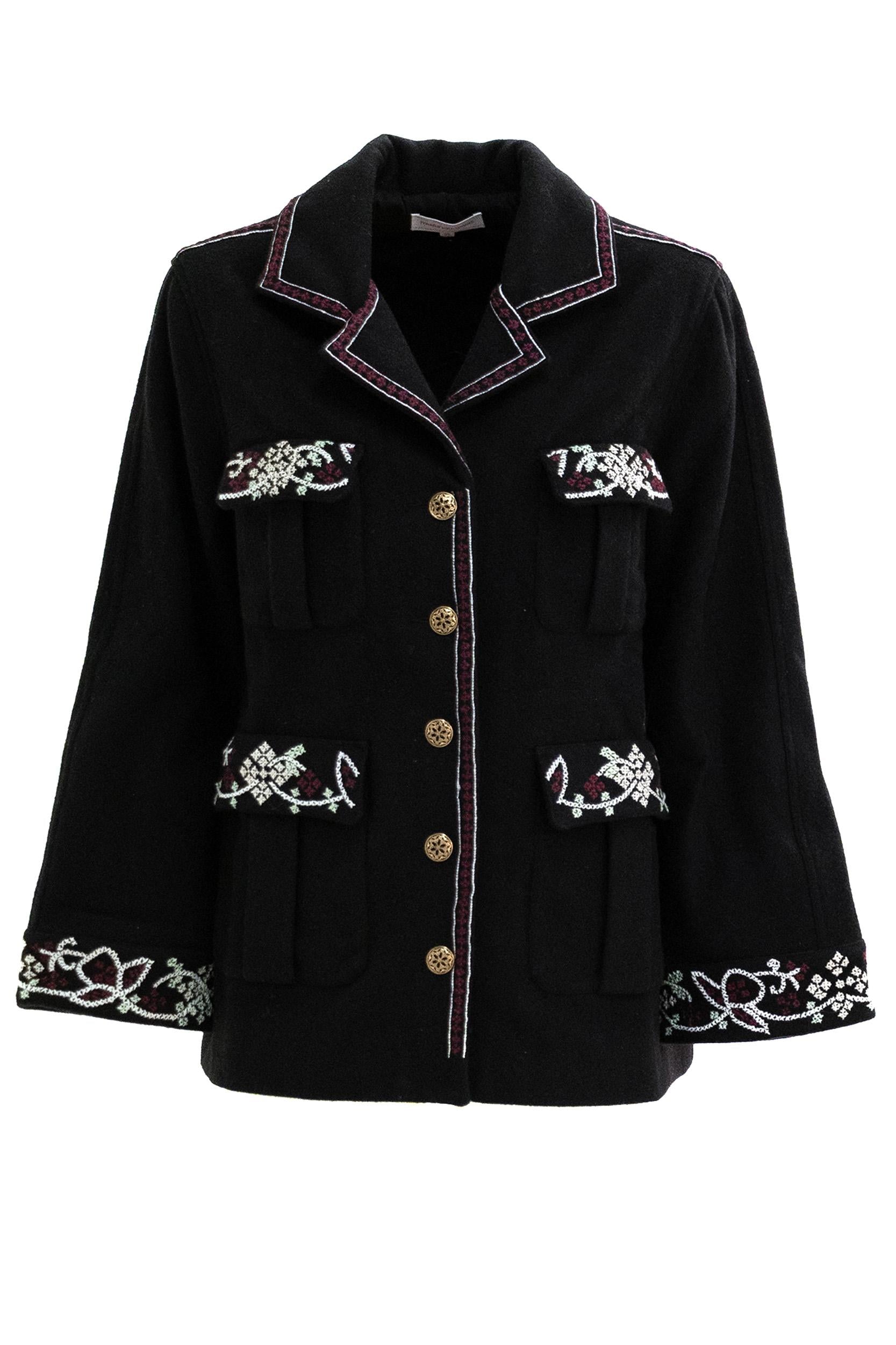 Giacca <BR/> DYLAN JACKET WOOL BLACK MUZUNGU SISTERS