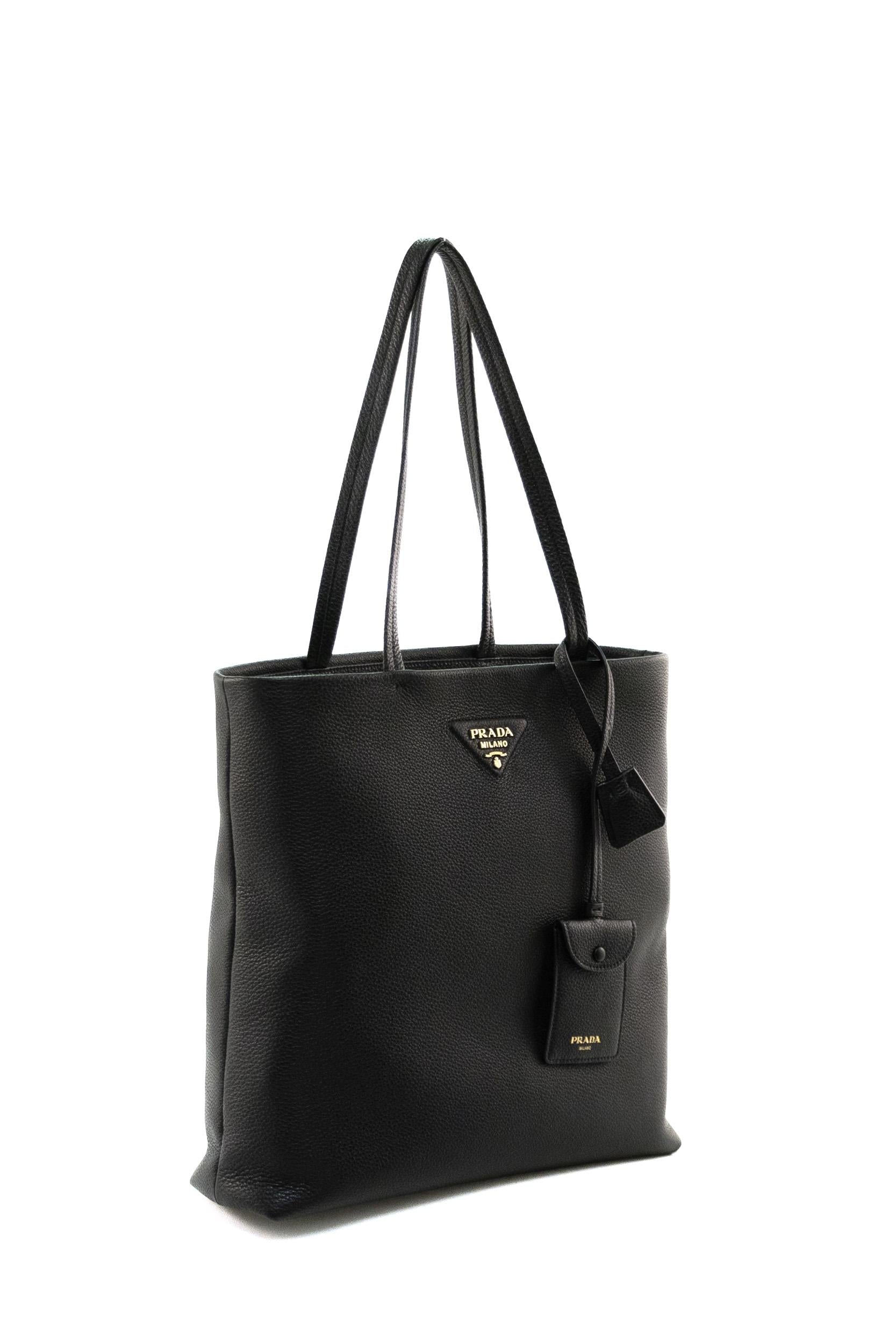 Borsa Shopping <BR/> 1BG550 V ONT 2DKV F0002 PRADA