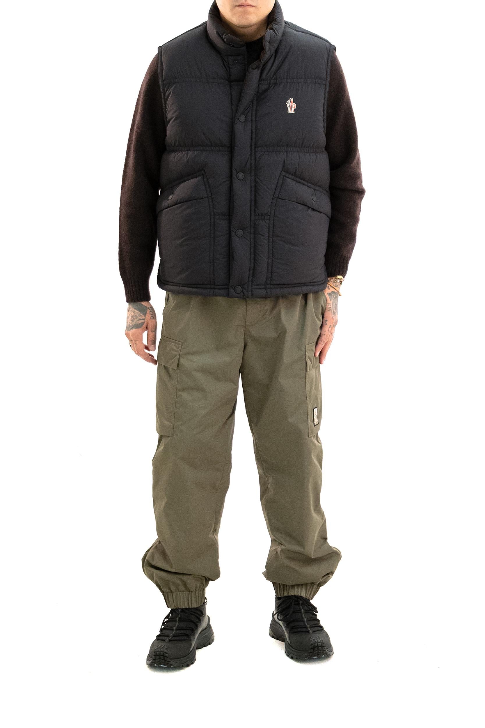 Gilet Trapuntato in nylon nero<BR/> 1A000-30 596TM 999 MONCLER GRENOBLE