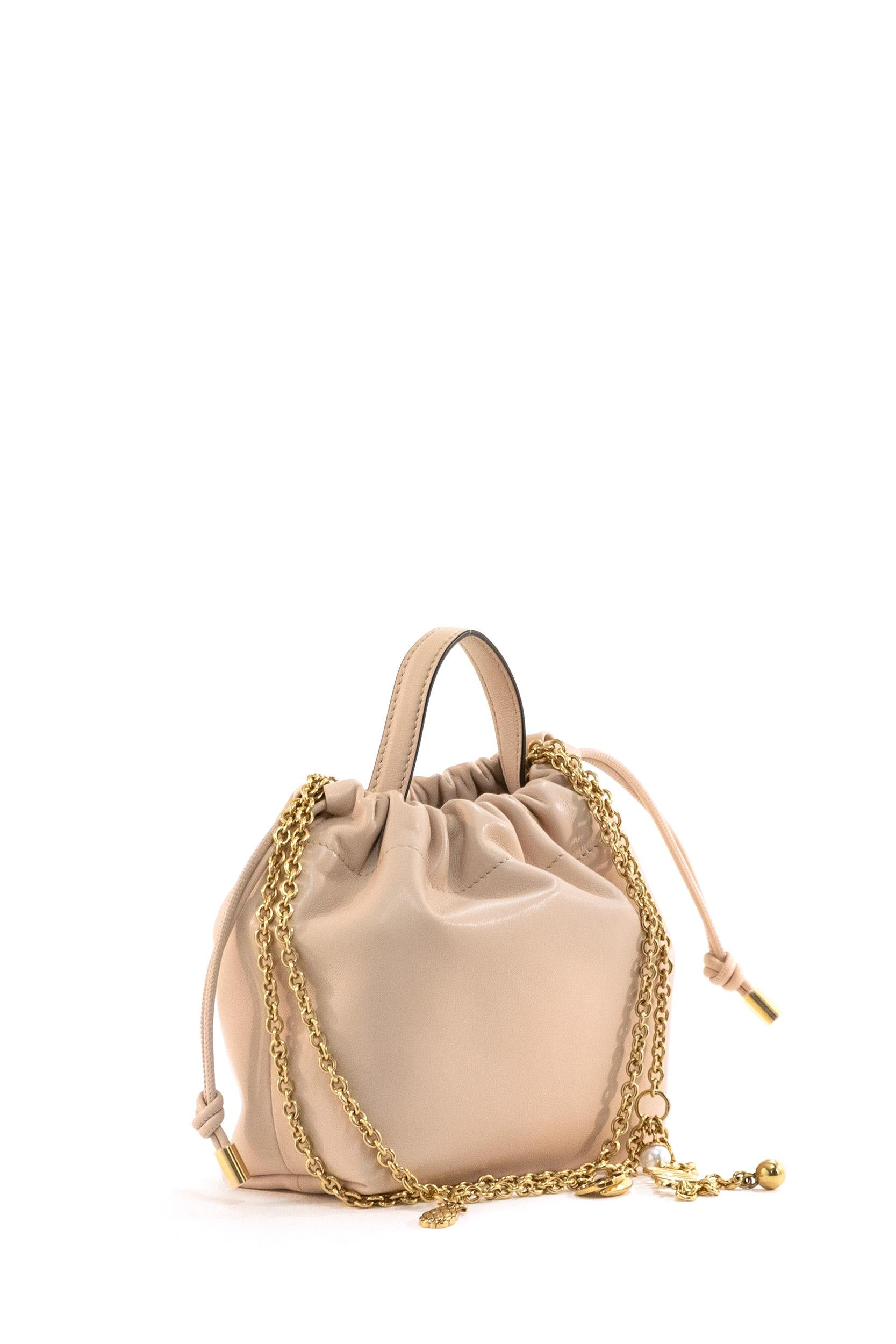 Borsa Chloé Icons in nappa color rosa cipria<BR/> 26SP126R12 6J5 CHLOE'