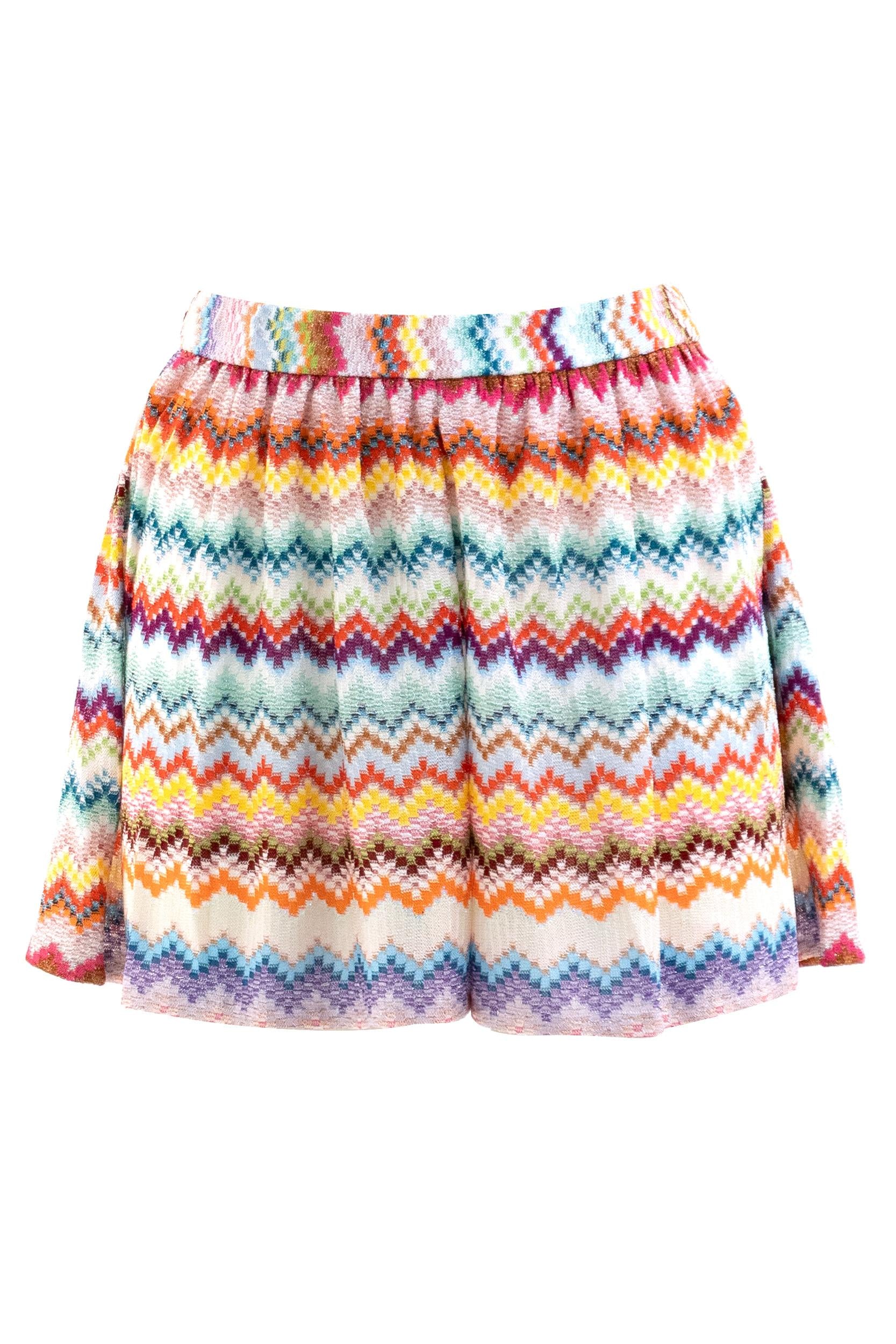 Shorts in Viscosa Lamé<BR/> MC22SI00-BR014F SM9WV MISSONI