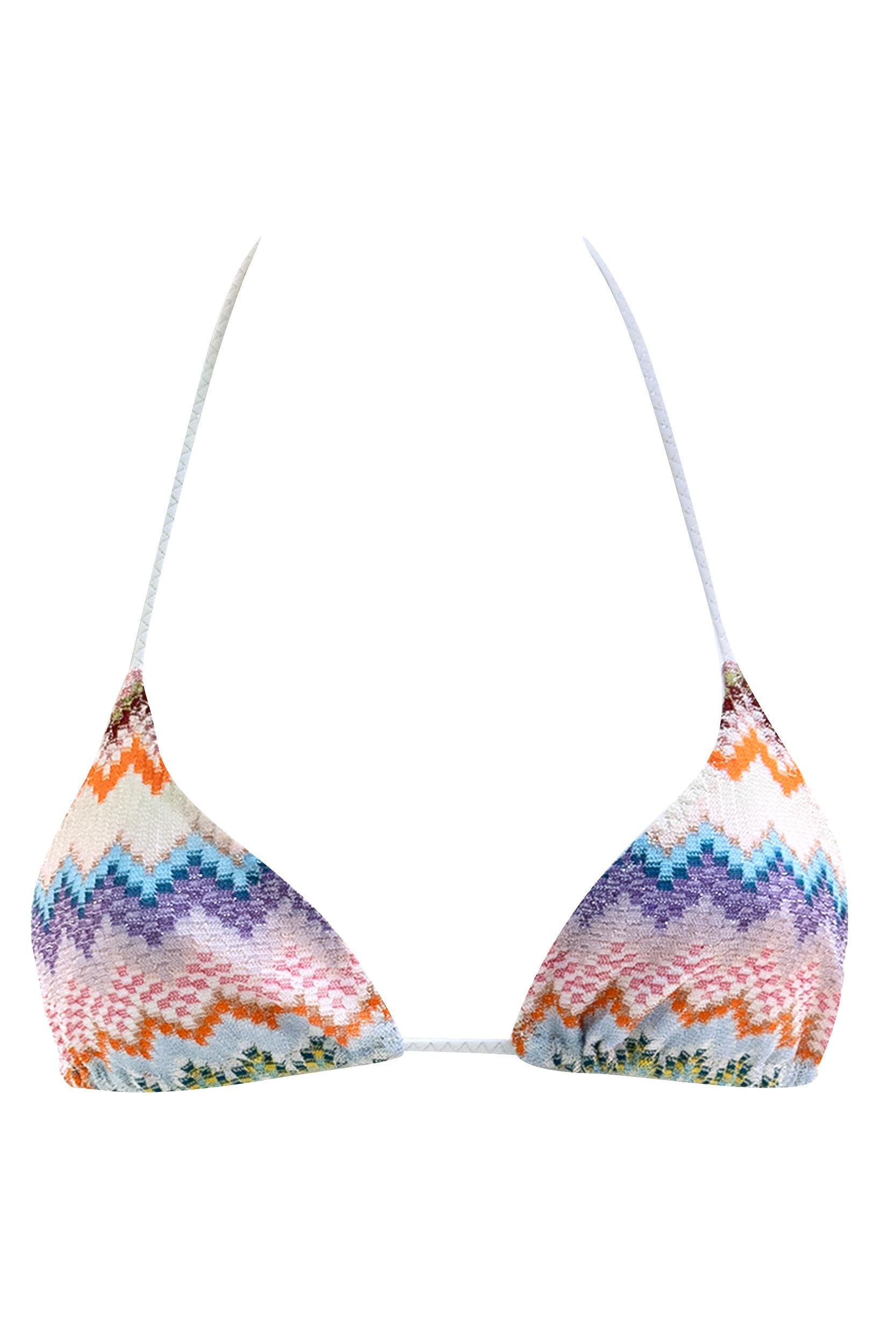 Bikini a Triangolo in Viscosa Lamé<BR/> MC22SP00-BR014F SM9WV MISSONI