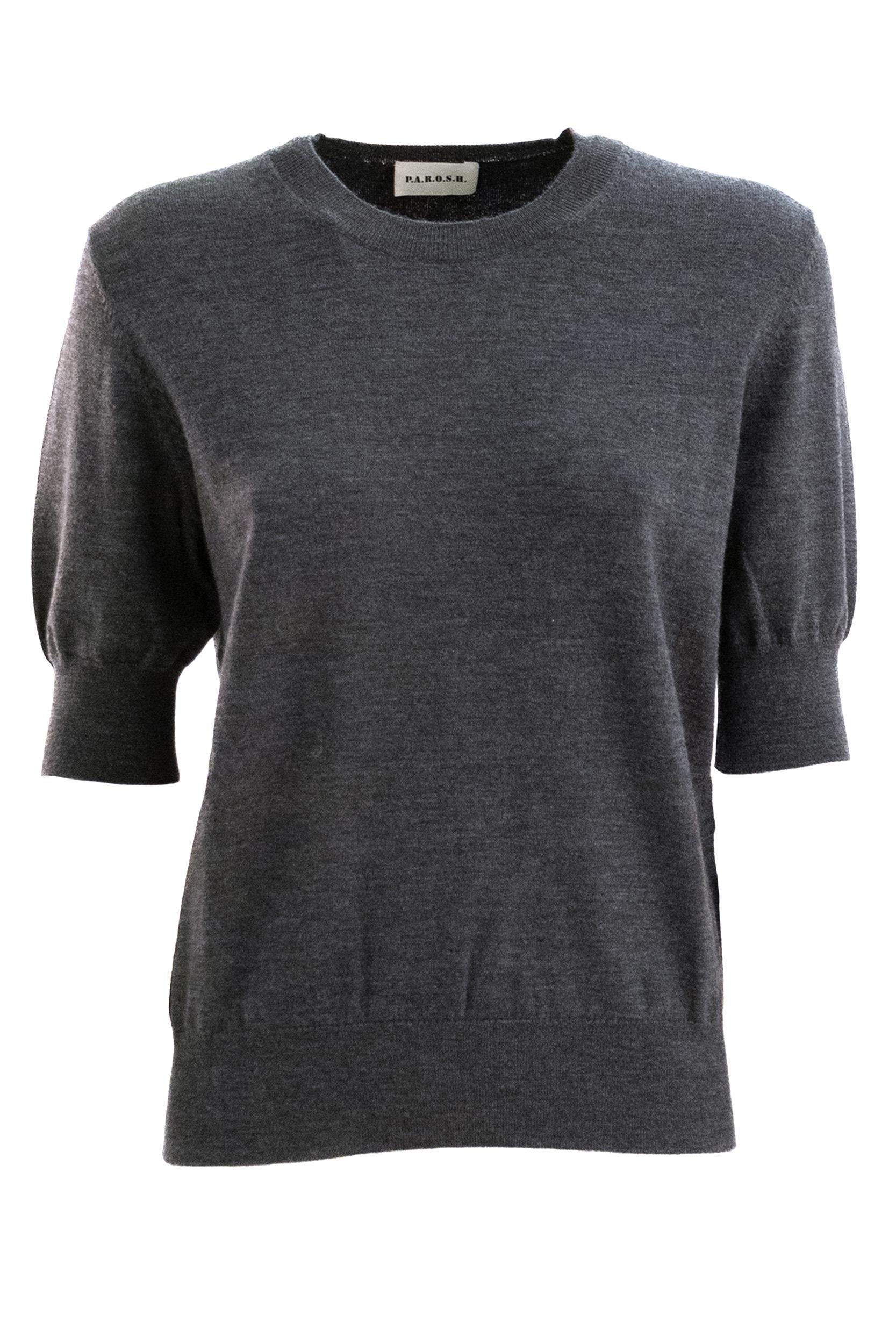 Maglia Maniche Corte<BR/> LIME25-D540763 020 P.A.R.O.S.H.