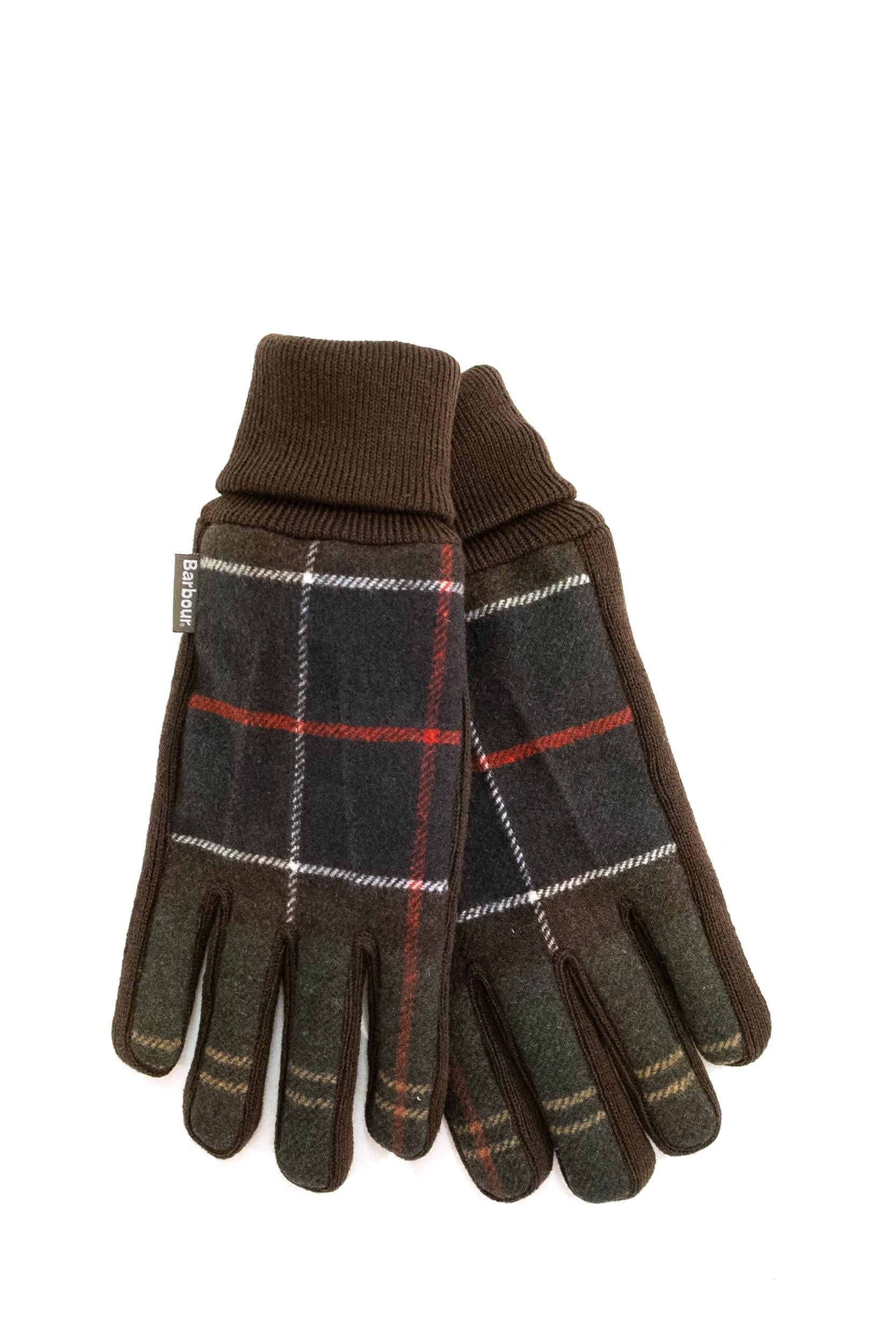 Guanti in tartan Hackney<BR/> MGL0144 MGL TN11 BARBOUR