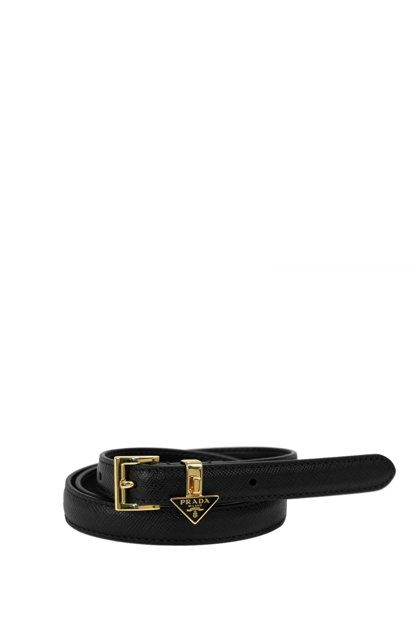 Cintura in pelle Saffiano<BR/> 1CC499 053 F0002 PRADA