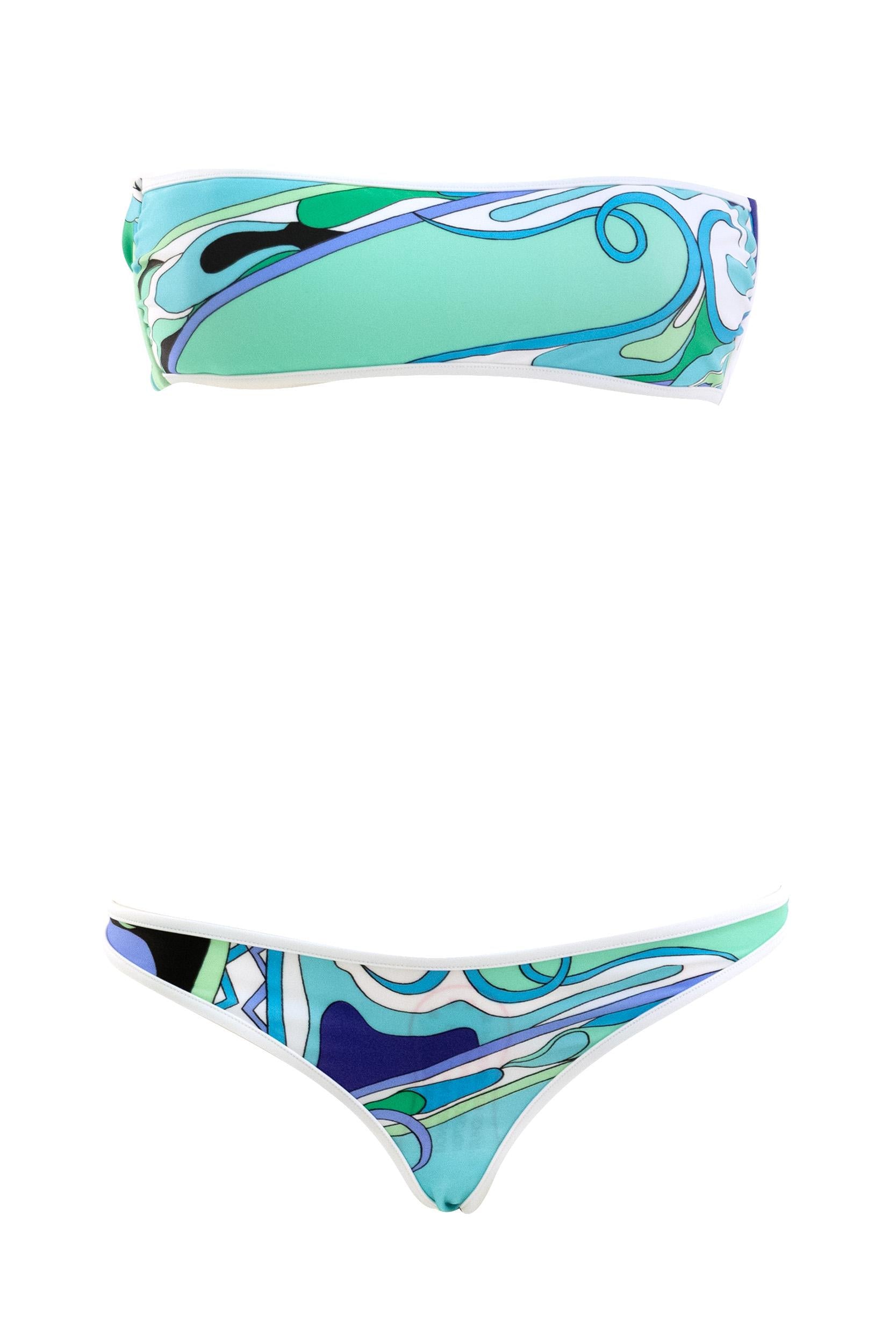 Top Bikini<BR/> 5HMX80 5H735 025 EMILIO PUCCI