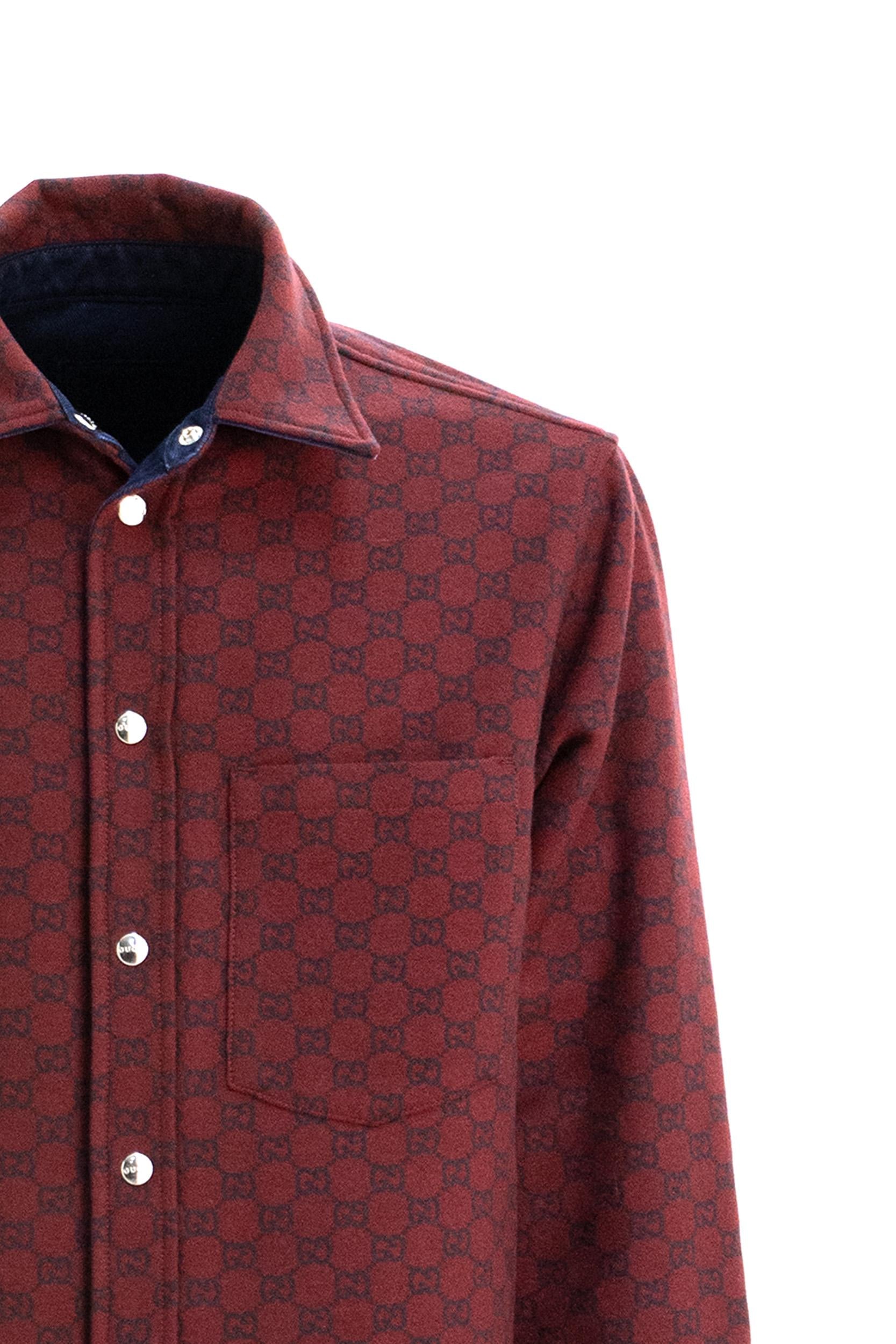 Camicia Reversibile<BR/> 835282 XDDB6 4447 GUCCI