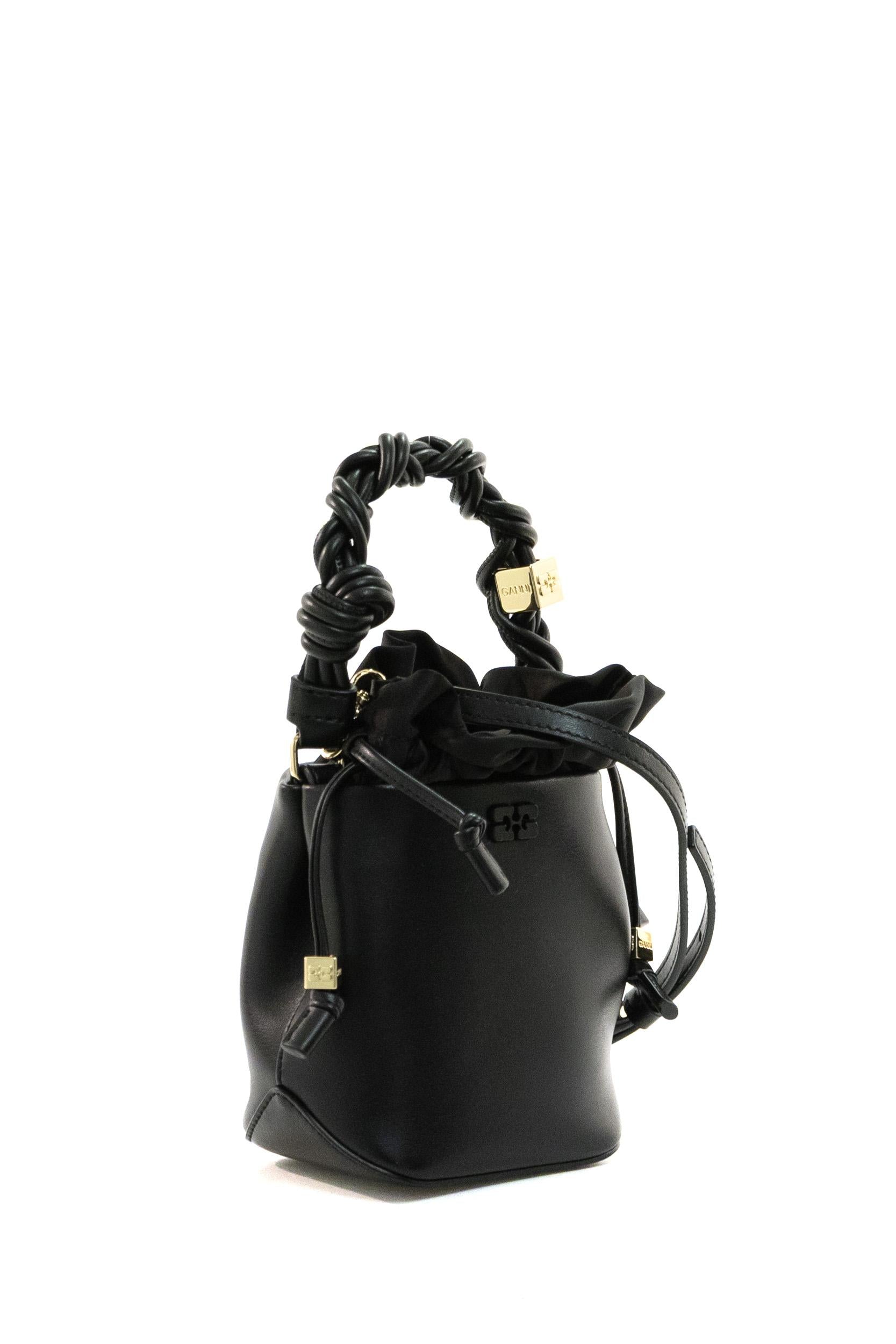 Borsa Mini Bou di colore nero<BR/> A6800 099 GANNI