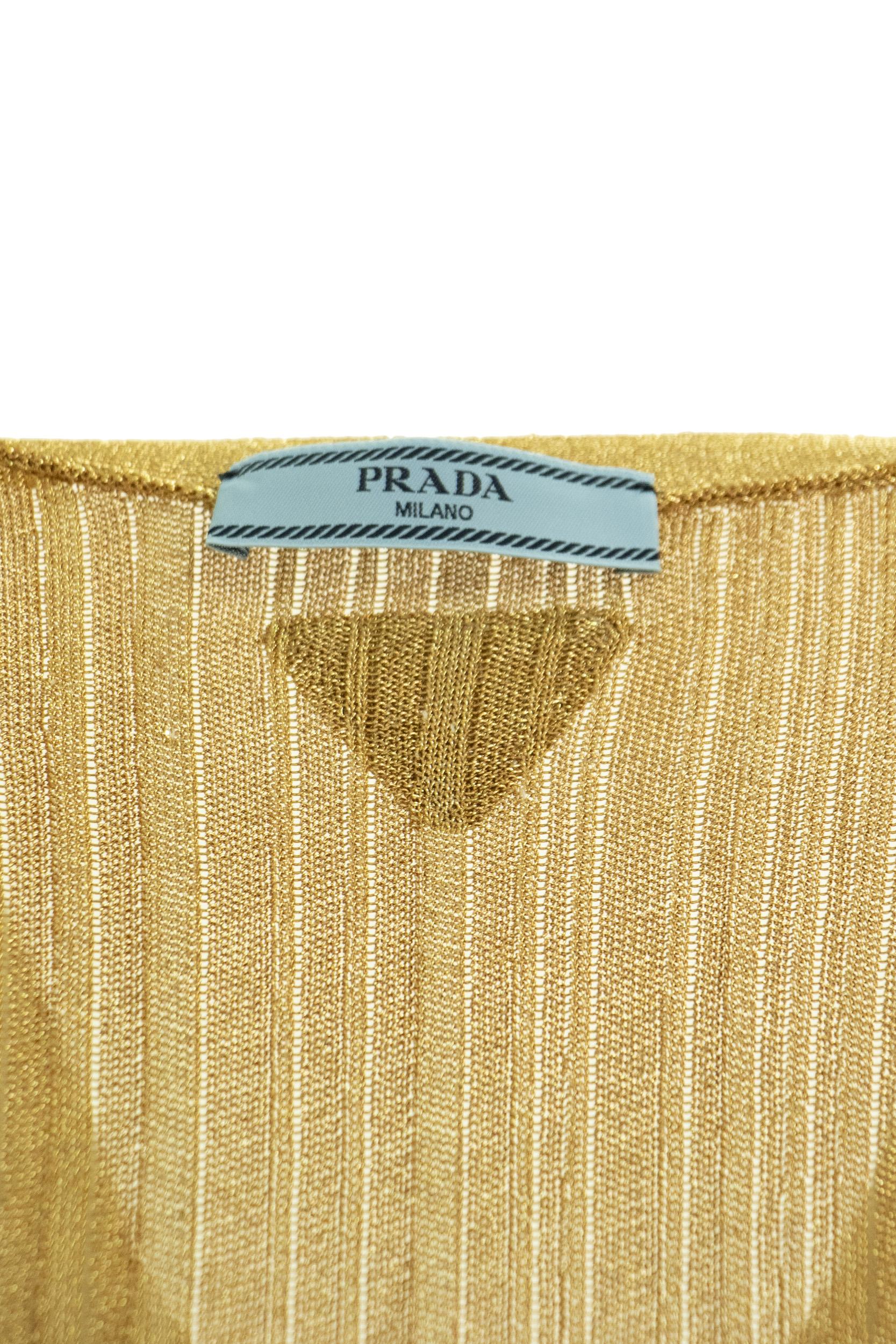PRADA Cardigan<BR/> P25L67 S 231 12DZ F0056 PRADA