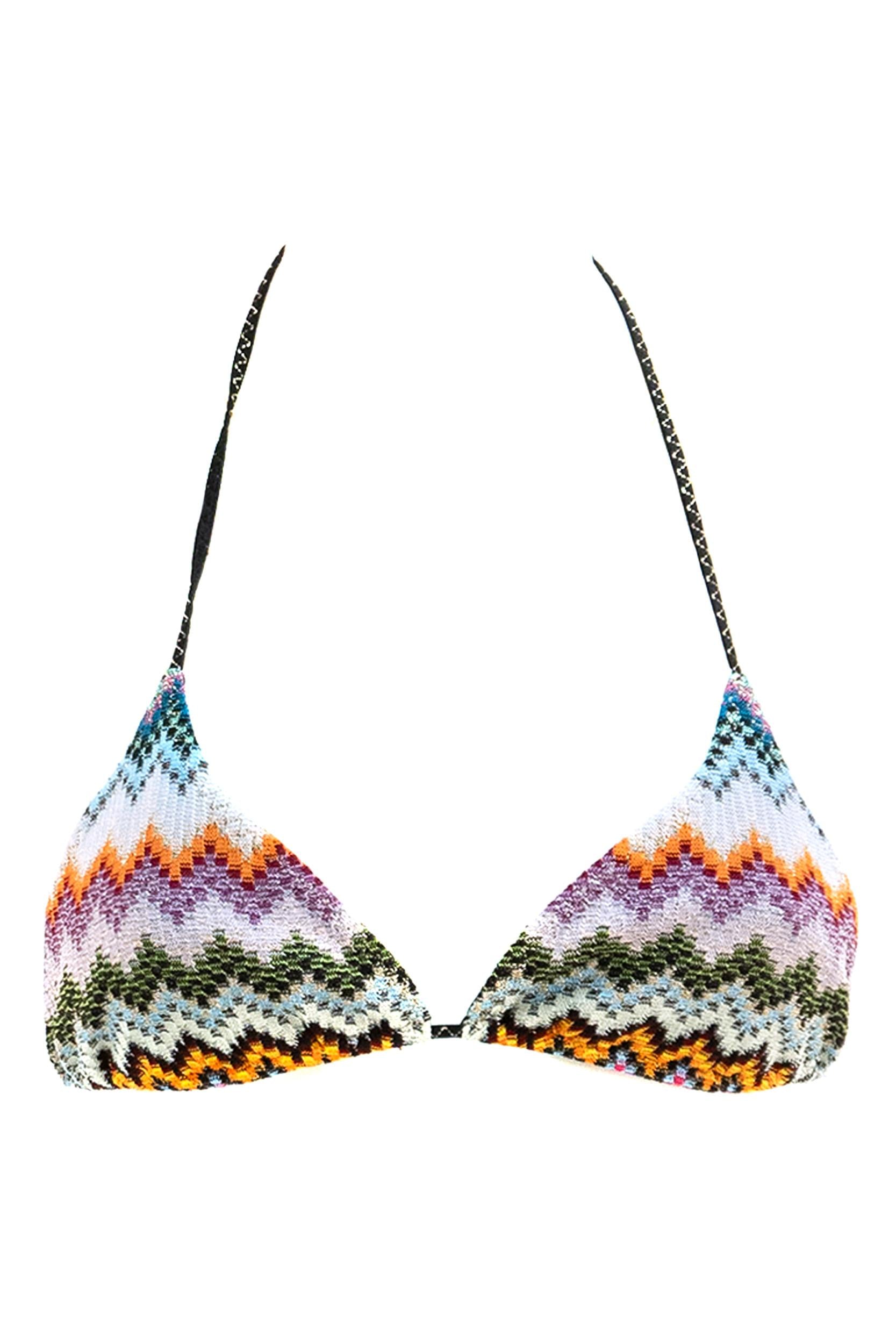 Bikini a Triangolo in Viscosa Lamé<BR/> MC22SP00-BR014F SM9YJ MISSONI