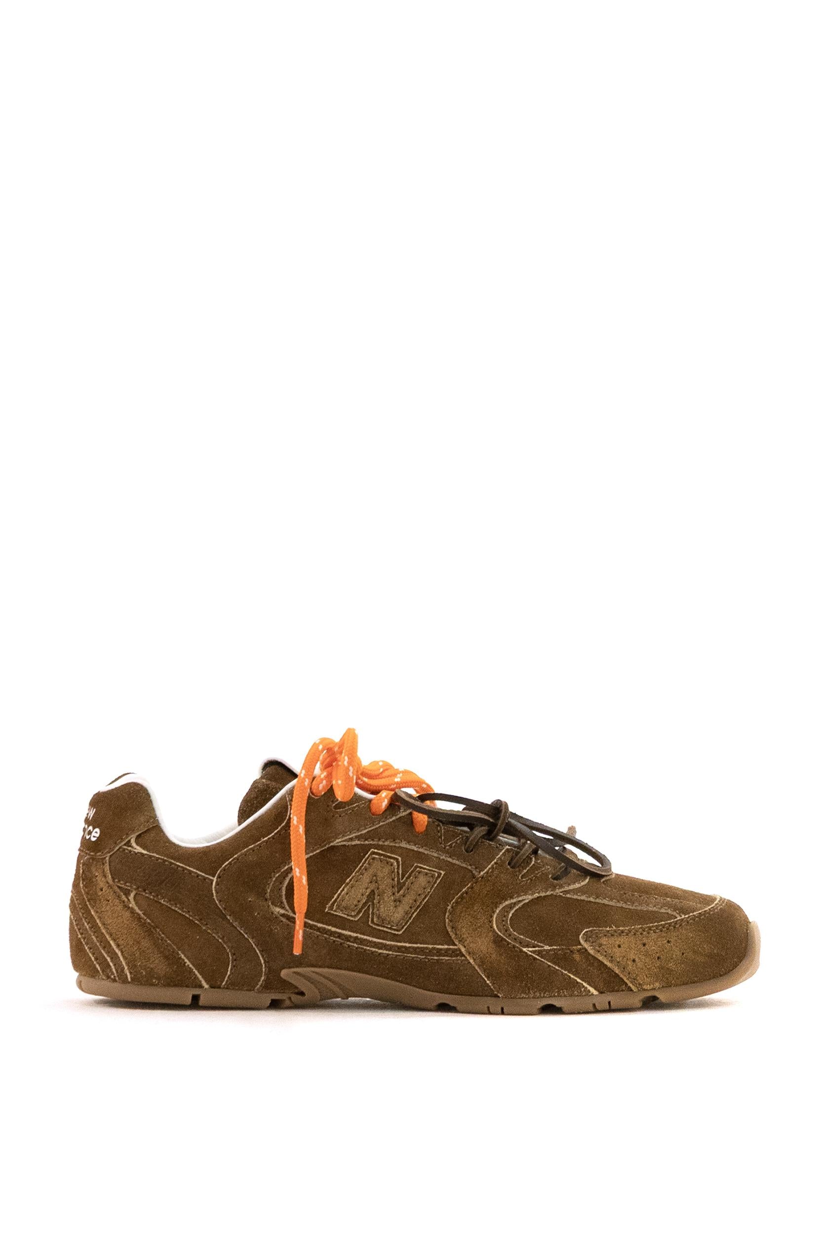 Sneaker New Balance X Miu Miu 530 SL in Suede<BR/> 5E165E F D005 Z5O F0401 MIU MIU