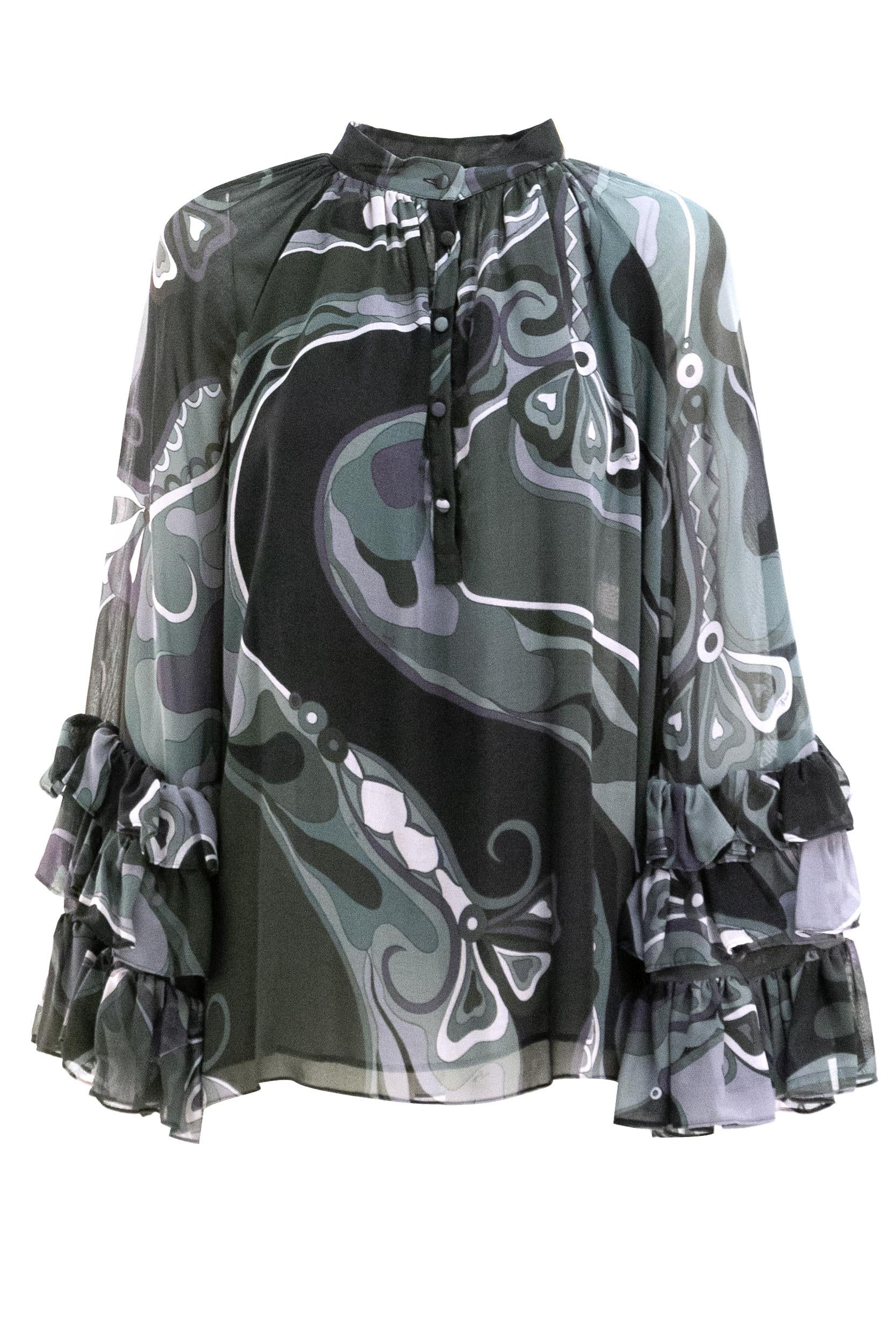 Blusa<BR/> 5URM11 5U780 016 EMILIO PUCCI
