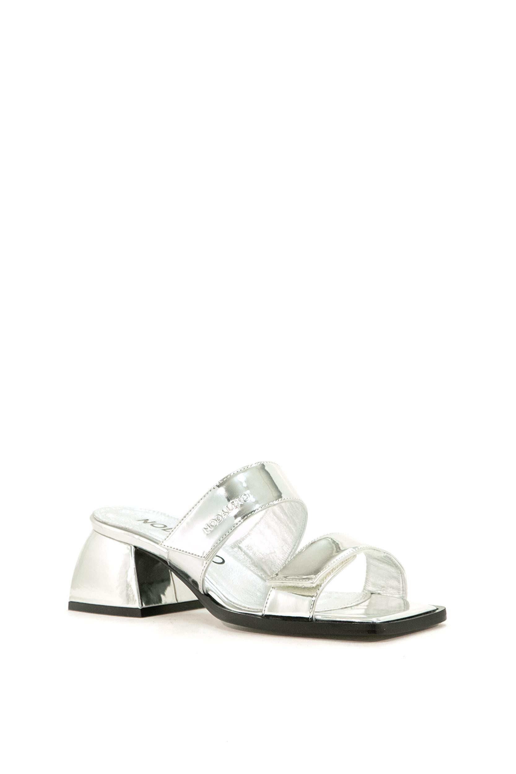 Sandali <BR/> NO11-34-110 SILVER SPECCHIO NODALETO