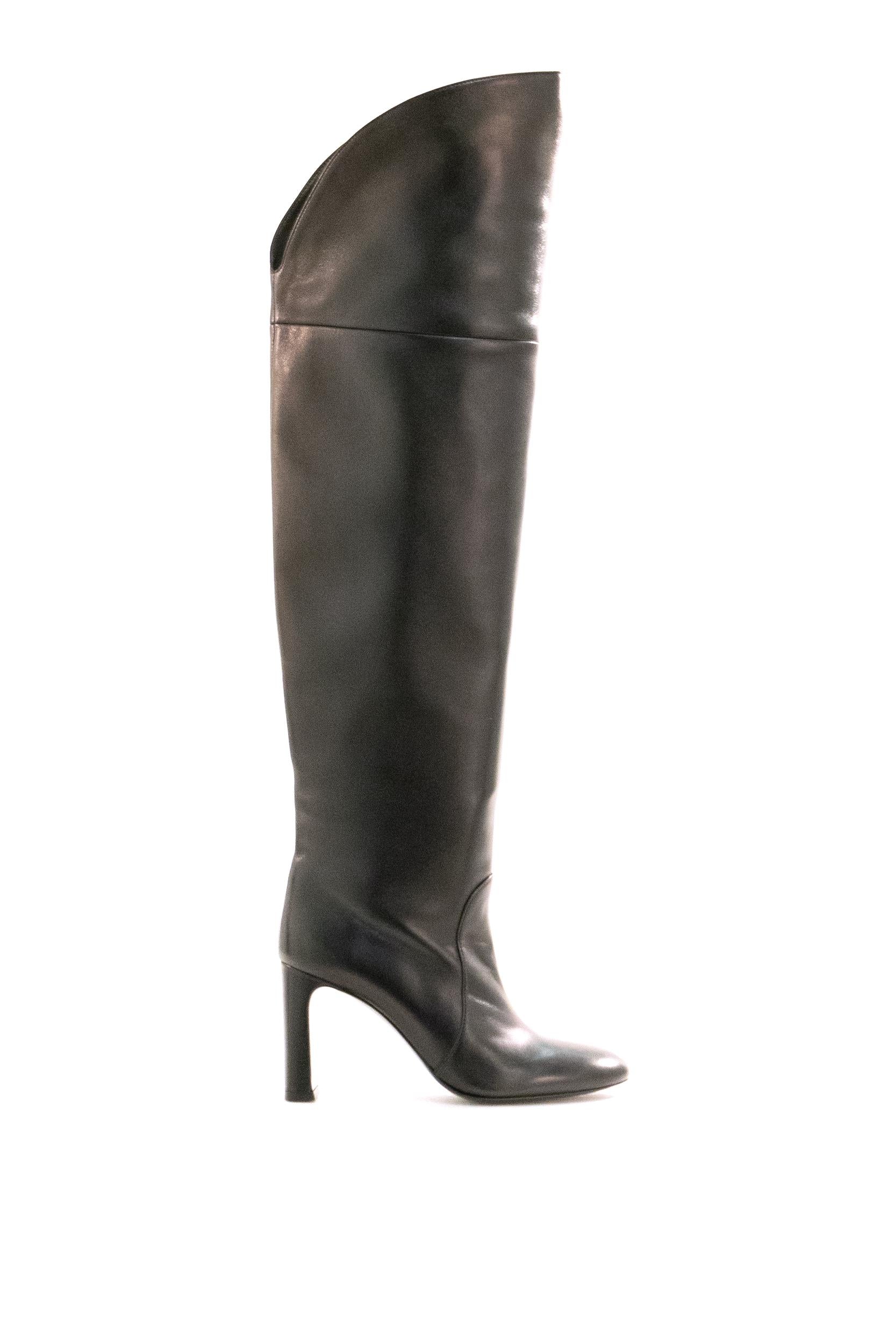 Stivali Babette<BR/> BABETTE OTK TUBO 85 BLACK STUART WEITZMAN