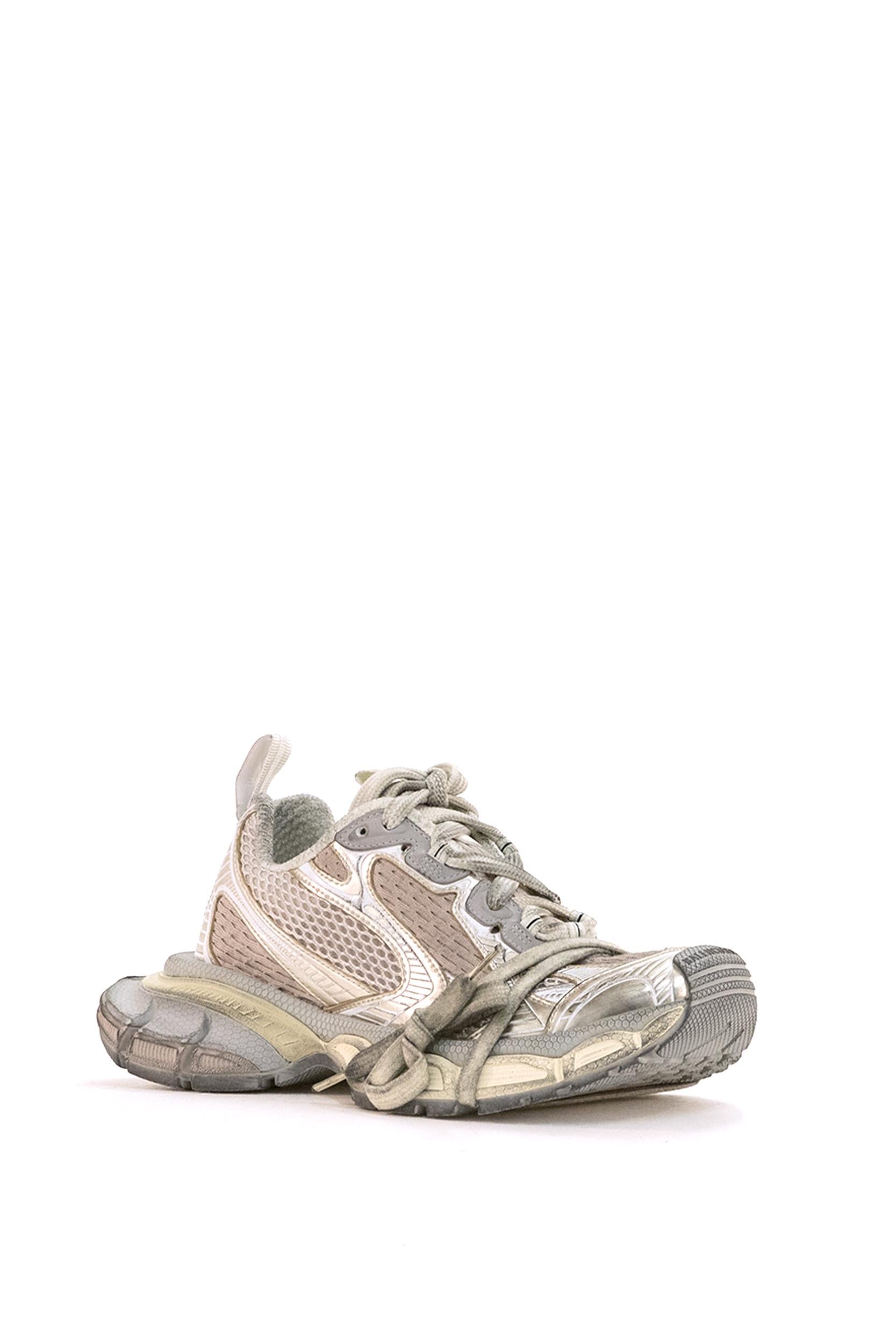 Sneakers 3XL in rete e gomma color beige<BR/> 734731 W3XL4 9191 BALENCIAGA