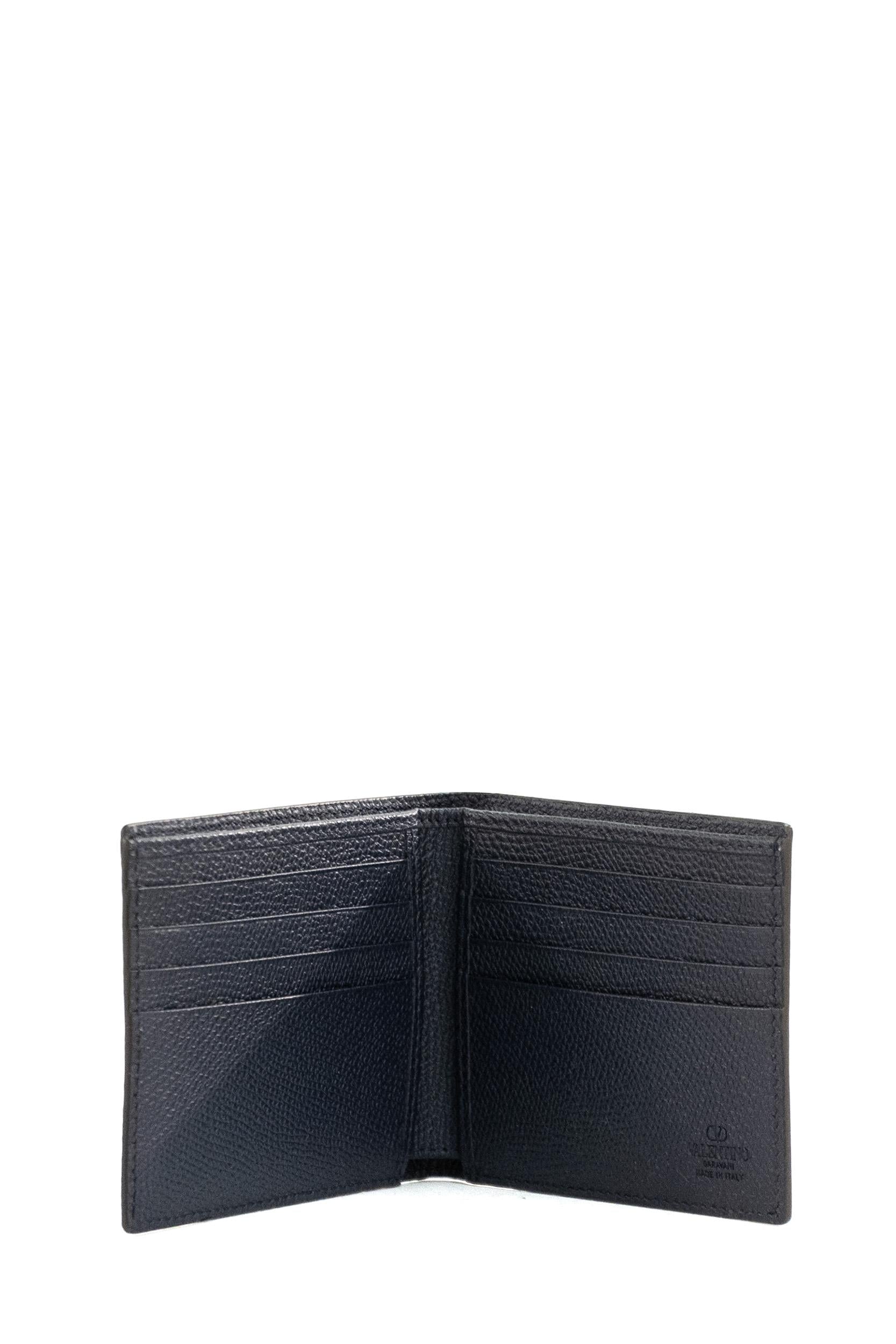 Portafoglio Vlogo Signature in Pelle<BR/> 8Y2P0AP3UAG M30 VALENTINO GARAVANI
