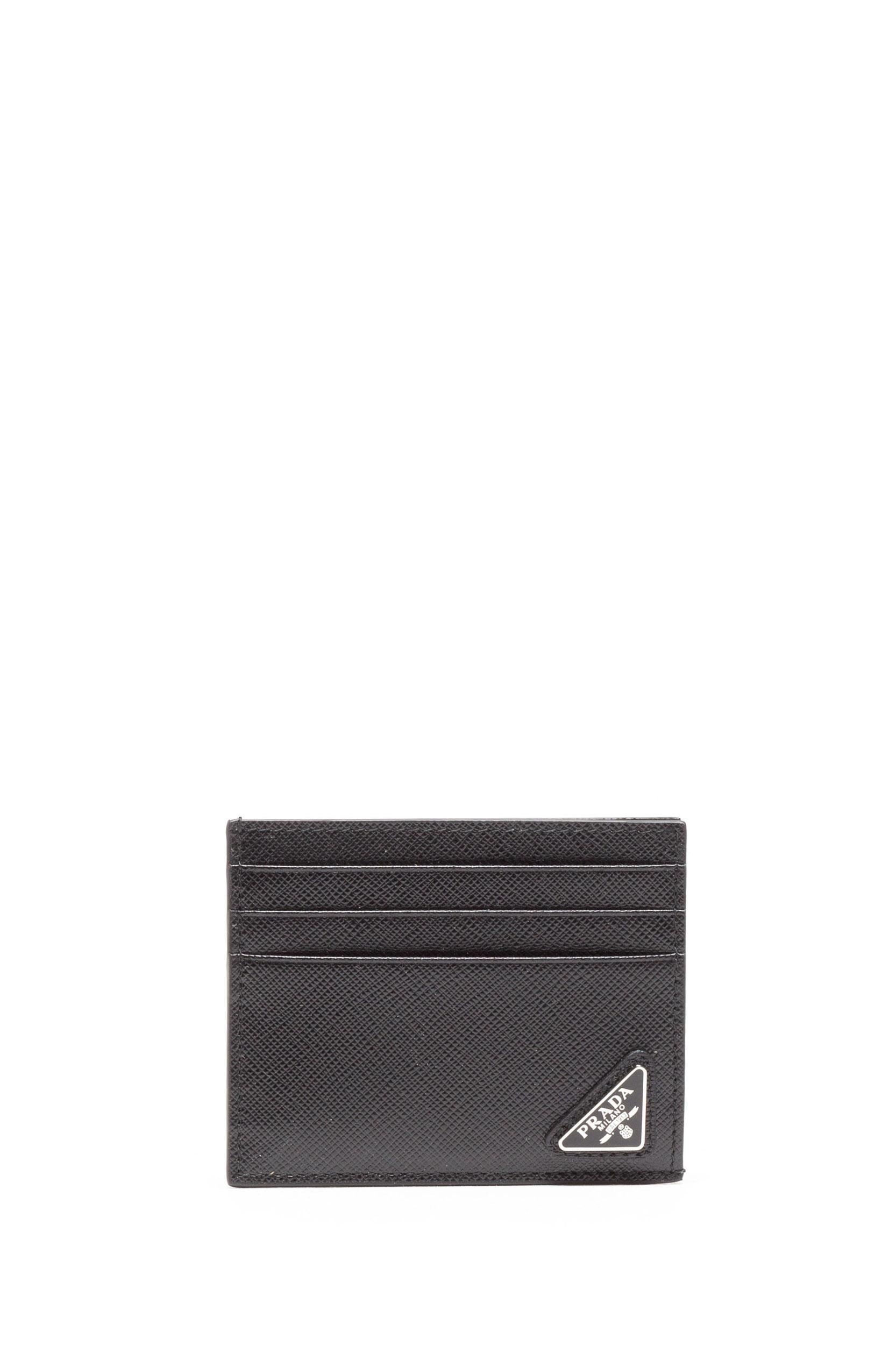 Portacarte in Pelle Saffiano 2MC223 QHH F0002 PRADA