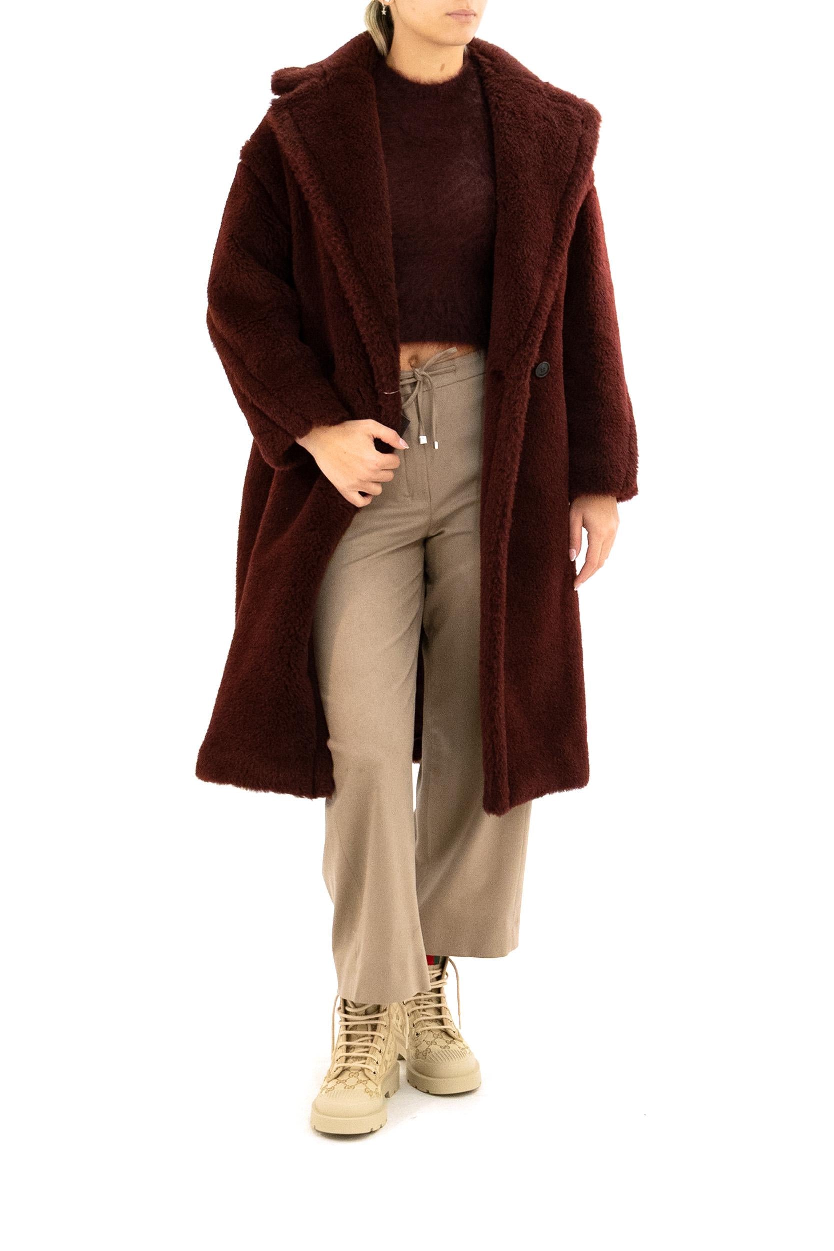 Cappotto Tedgirl colore bordeaux TEDGIRL 019 MAX MARA