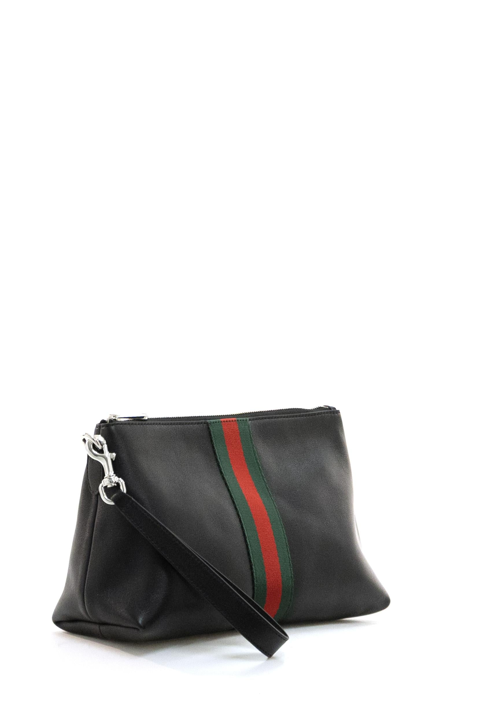 Pouch Web Trademark in Pelle<BR/> 867275 AAGIT 1053 GUCCI