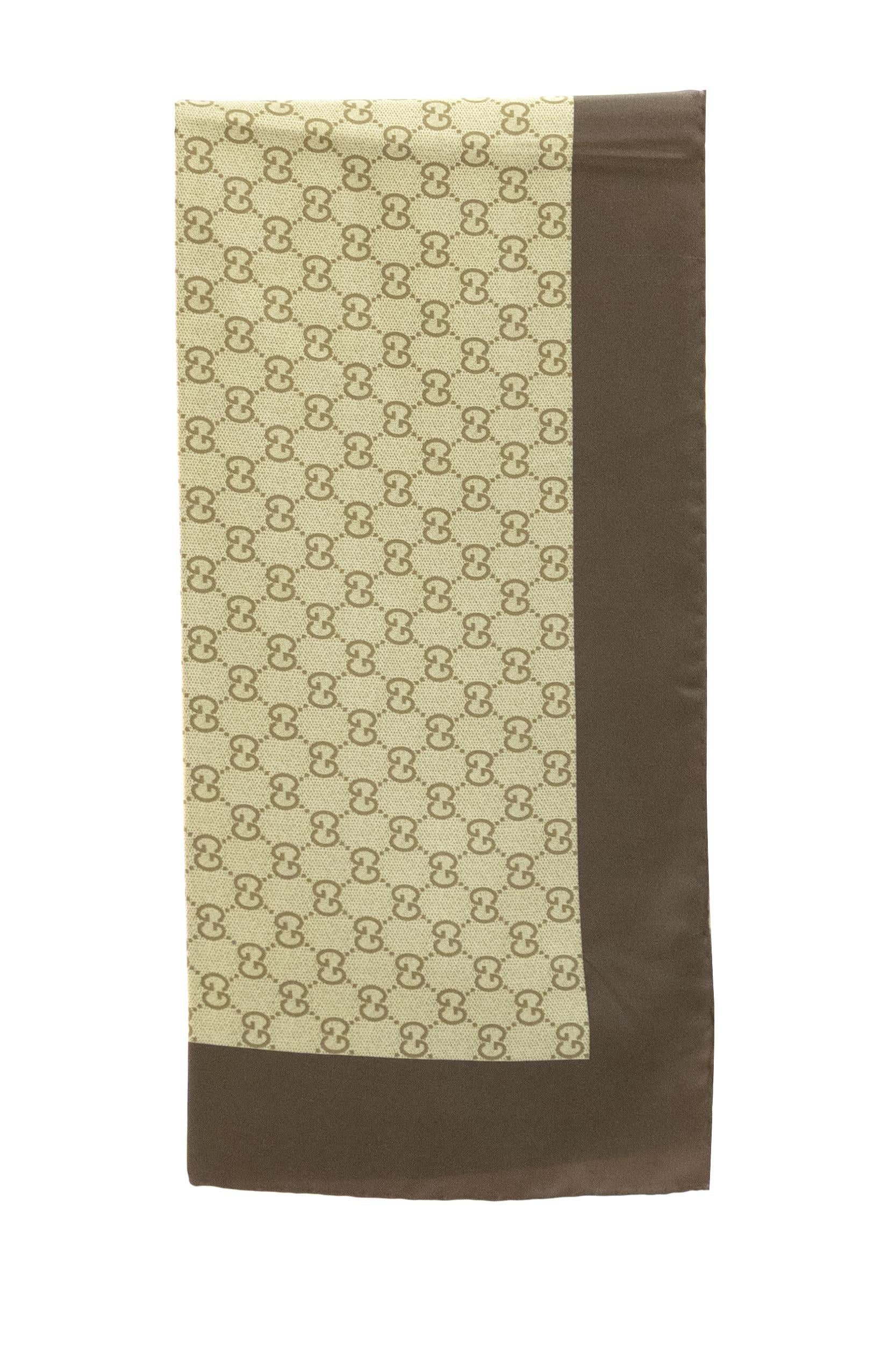 Carré in Twill di Seta Stampata<BR/> 865412 3G001 9965 GUCCI