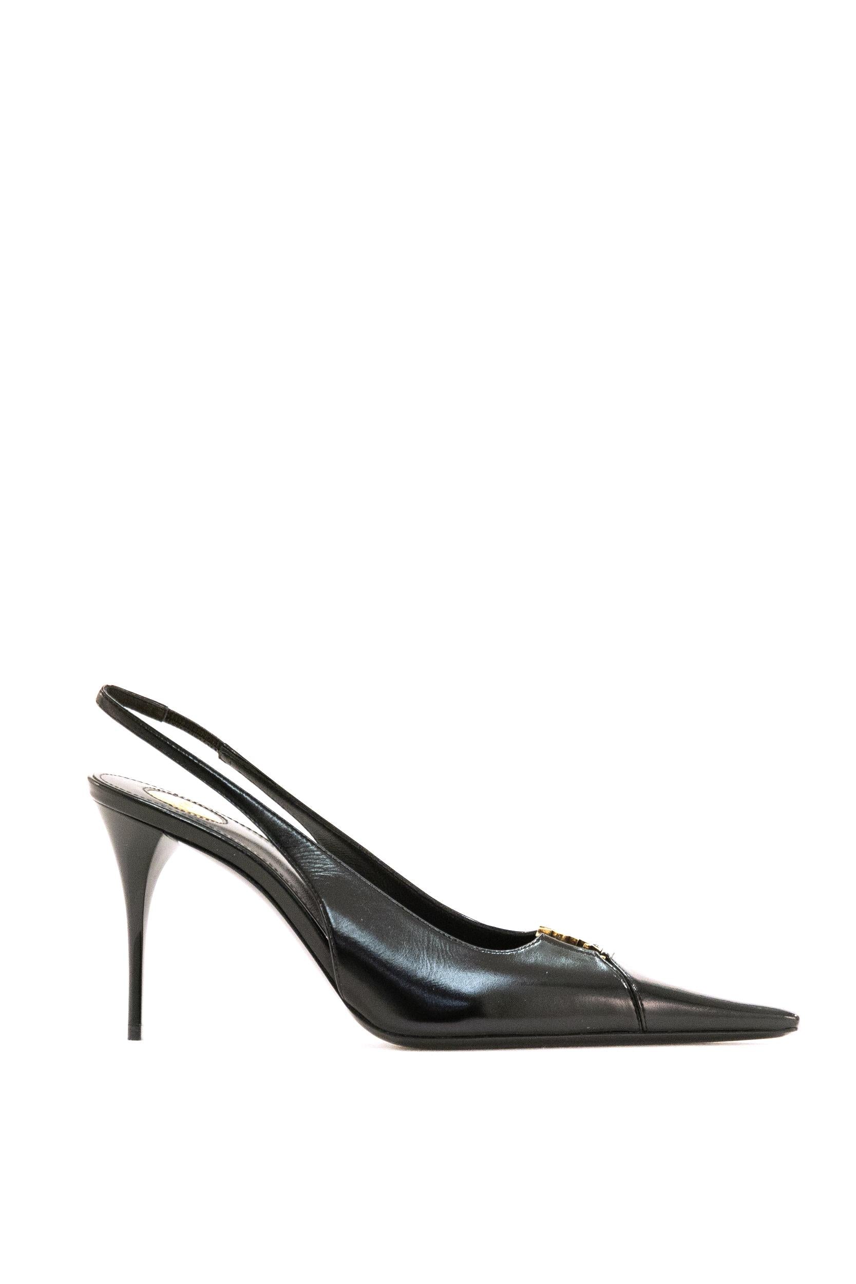 Slingback Babylone<BR/> 806685 AAESX 1000 SAINT LAURENT