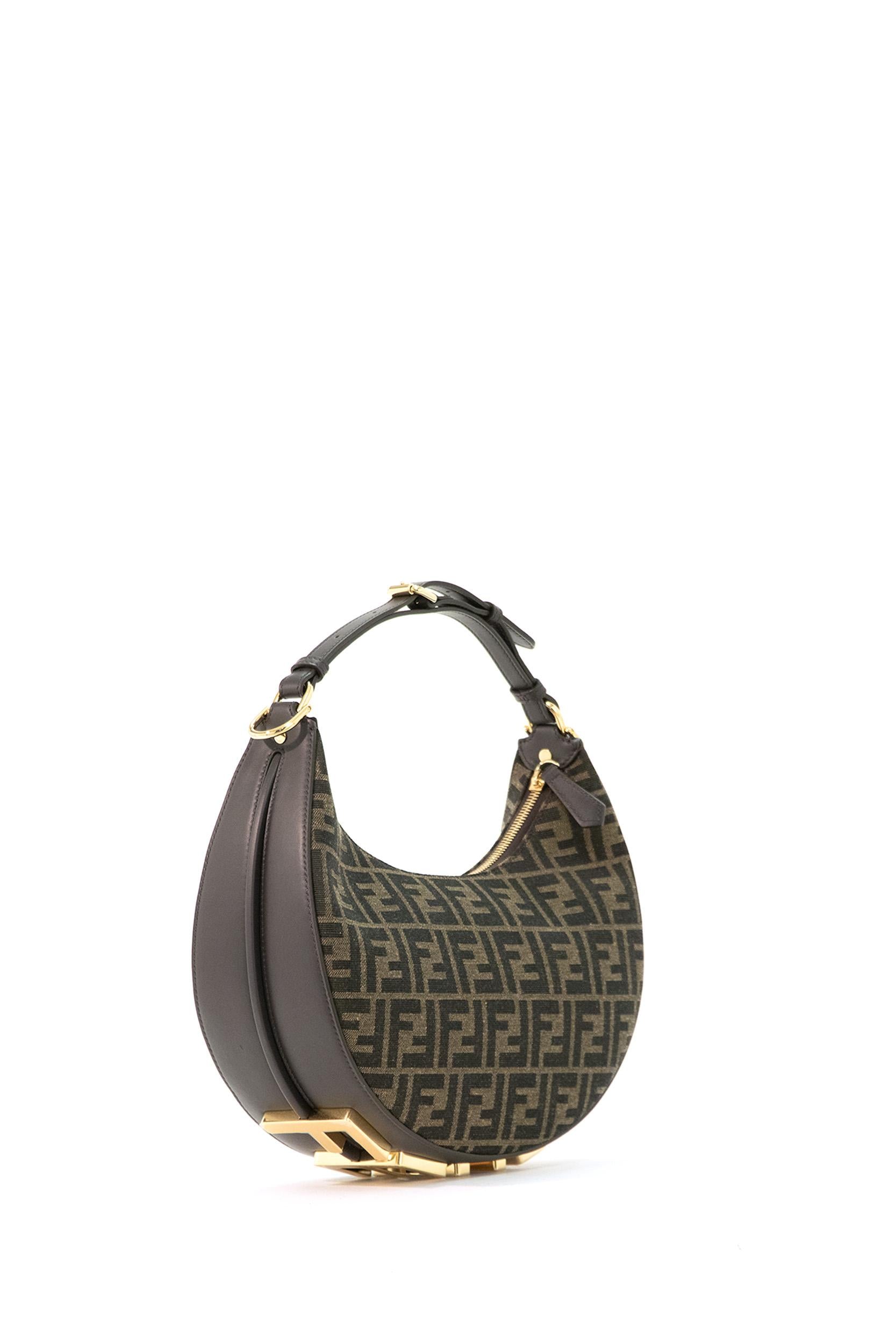 Borsa Fendigraphy Small marrone<BR/><BR/> 8BR798 ALP3 F1I02 FENDI