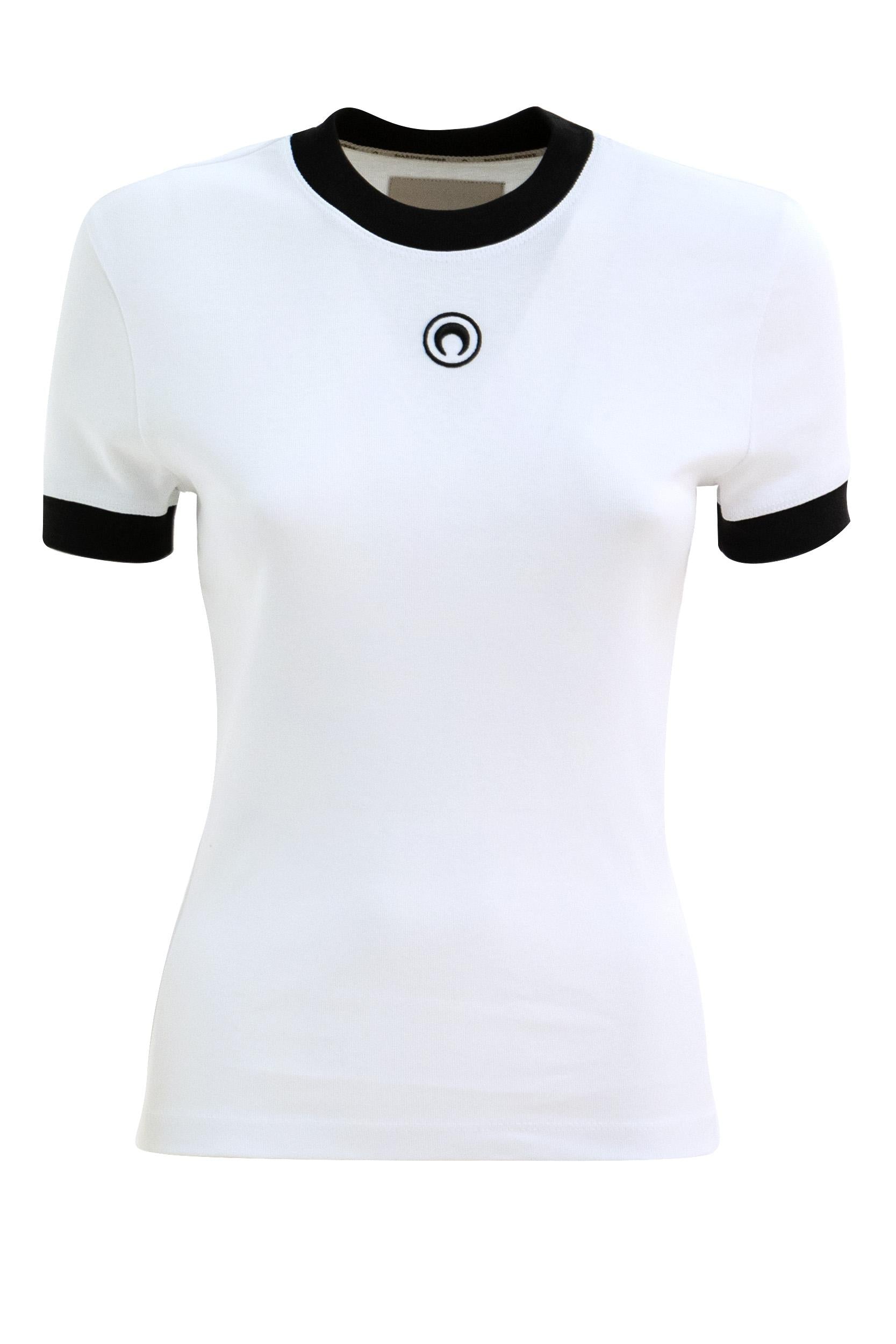 T-shirt<BR/> MTT088B CJER0008 WH10 MARINE SERRE