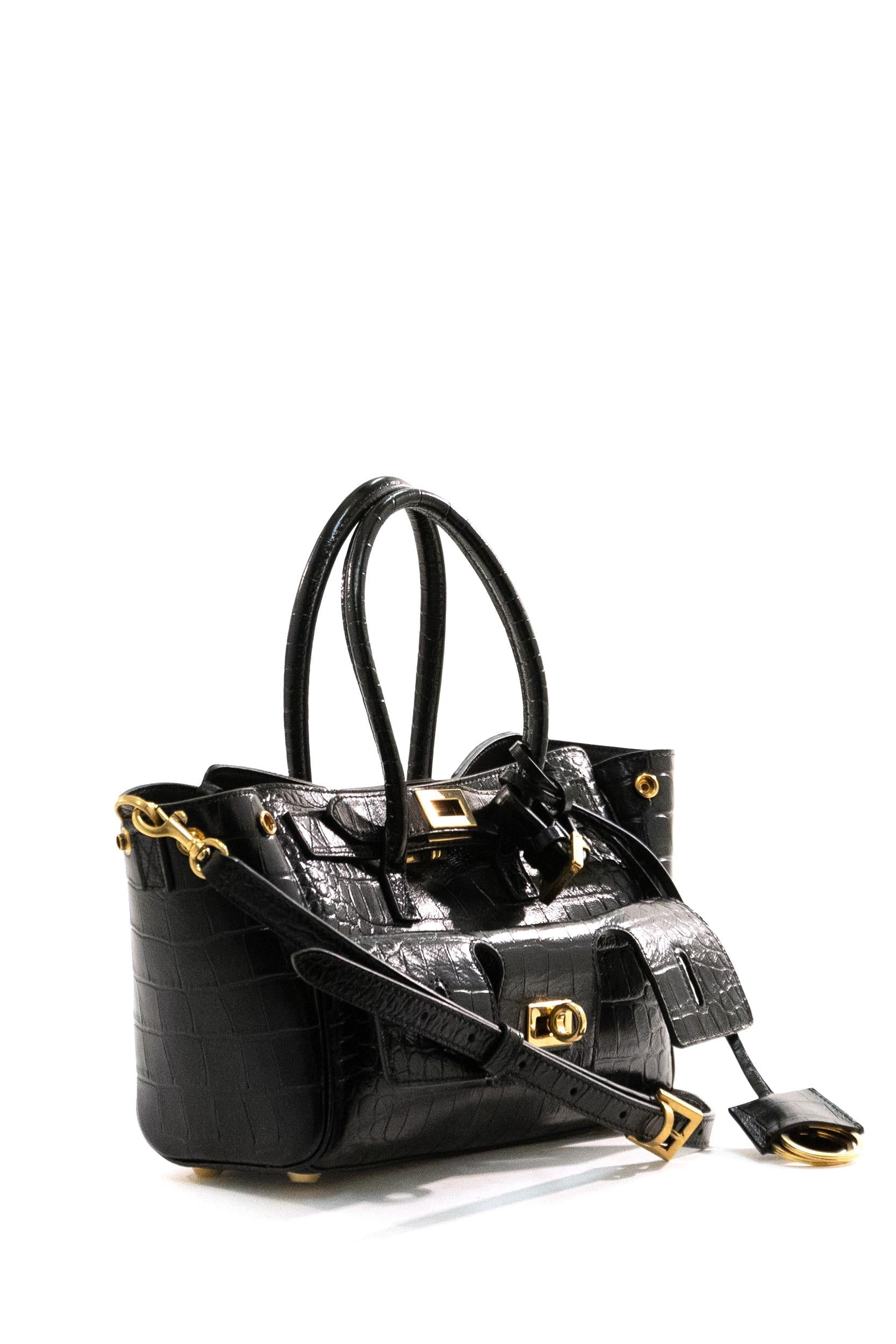 Borsa Carry All Bel Air<BR/> 835732 2AB0X 1000 BALENCIAGA