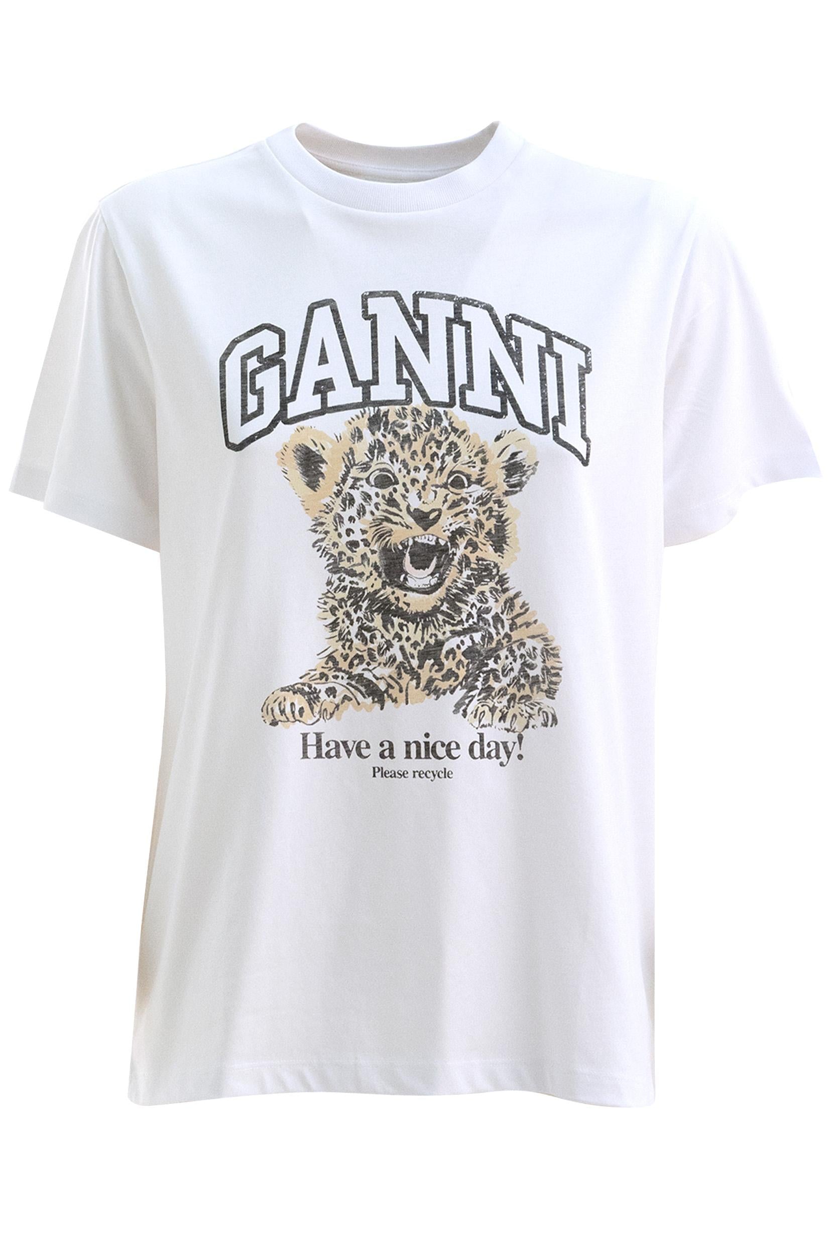T-shirt T4124 943 GANNI