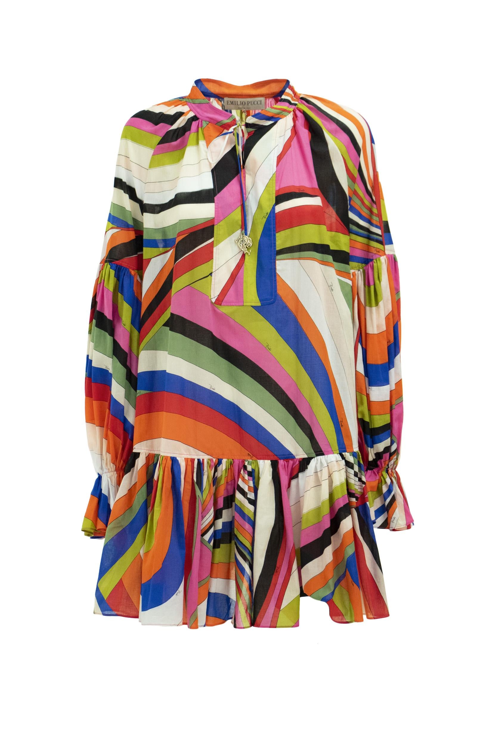 EMILIO PUCCI Abito Stampa Iride<BR/> 3ERG35 3E784 037 EMILIO PUCCI
