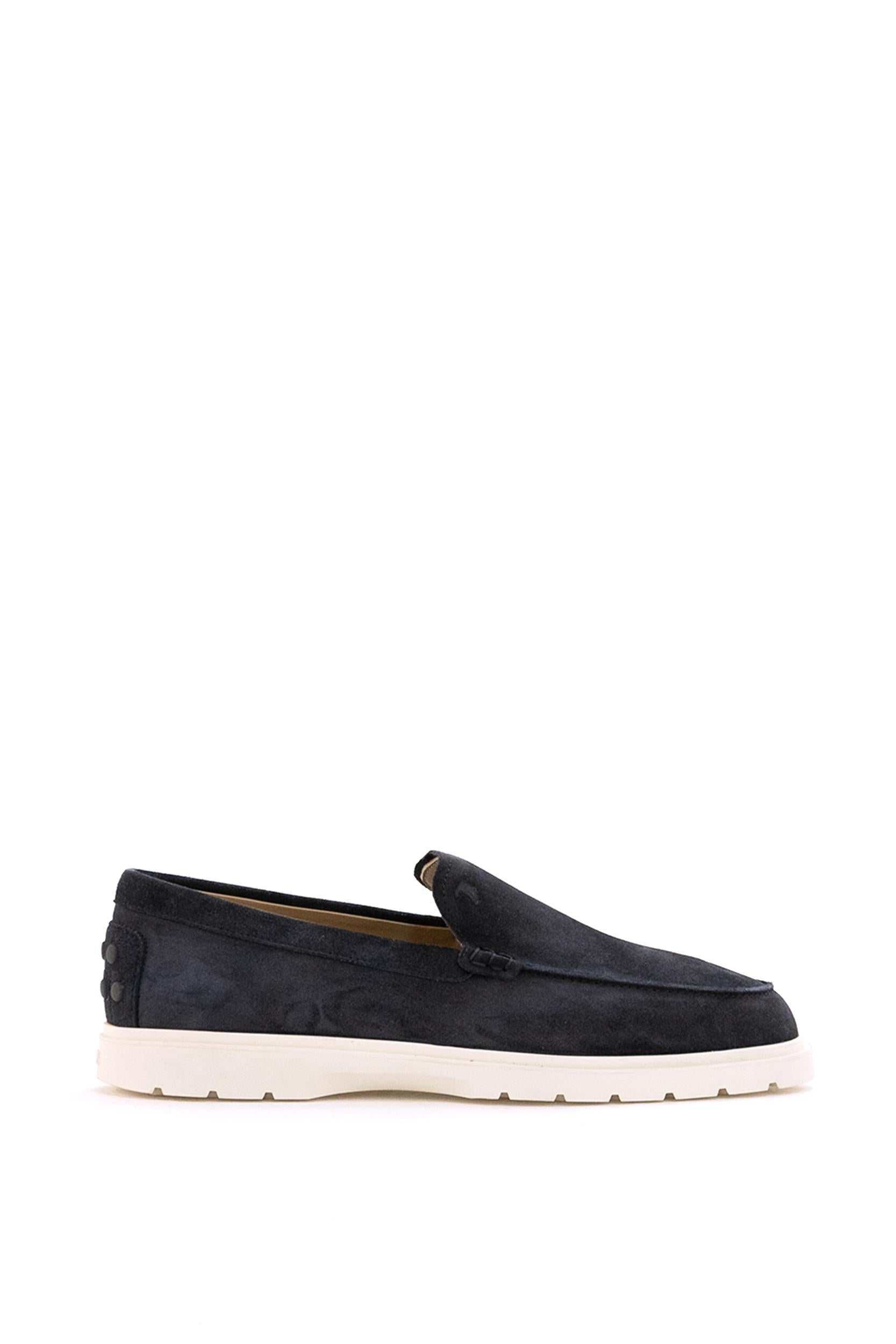 Mocassini in Pelle Scamosciata<BR/> XXM59K00040M8W U801 TOD'S