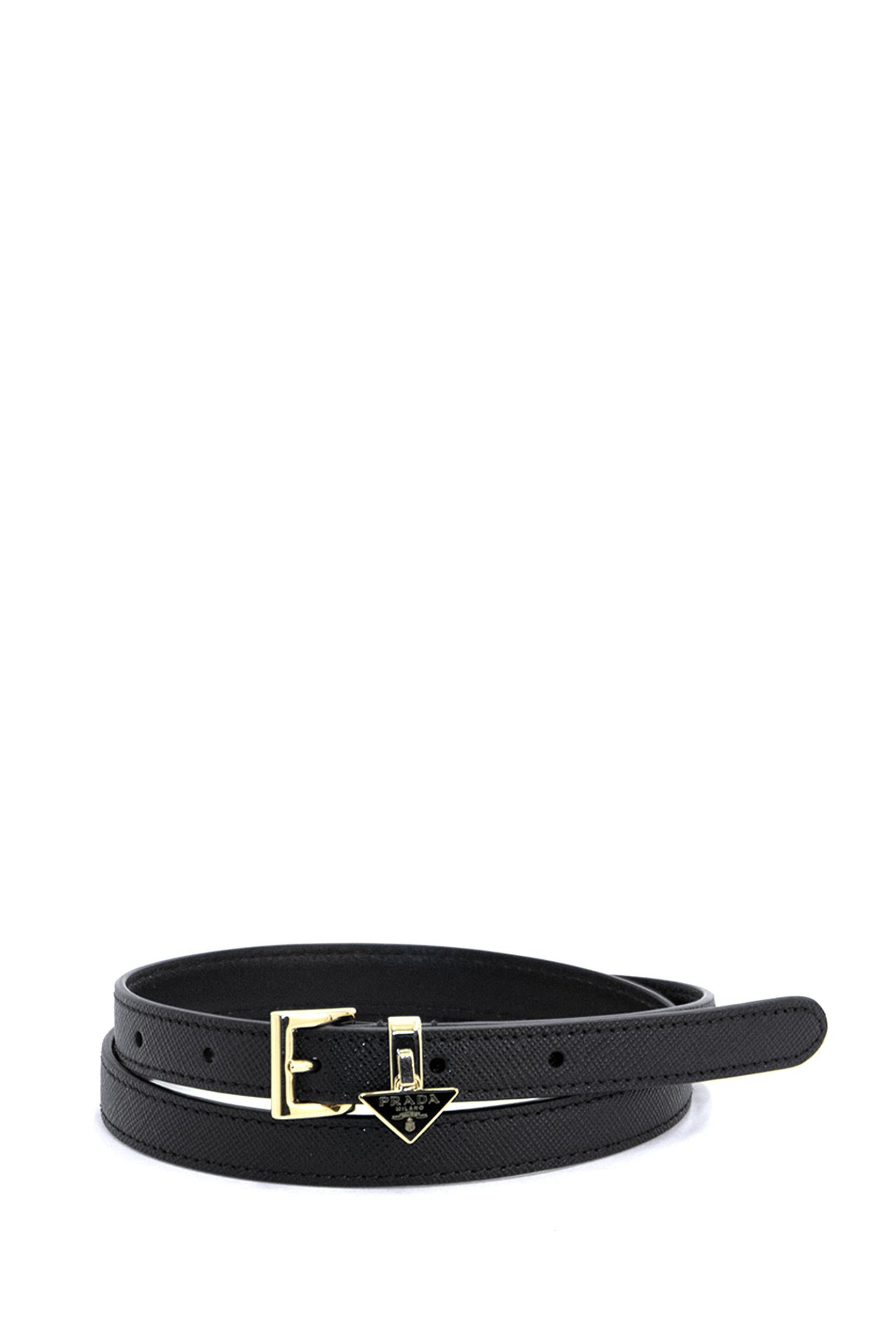 Cintura sottile in pelle Saffiano<BR/> 1CC499 053 F0002 PRADA