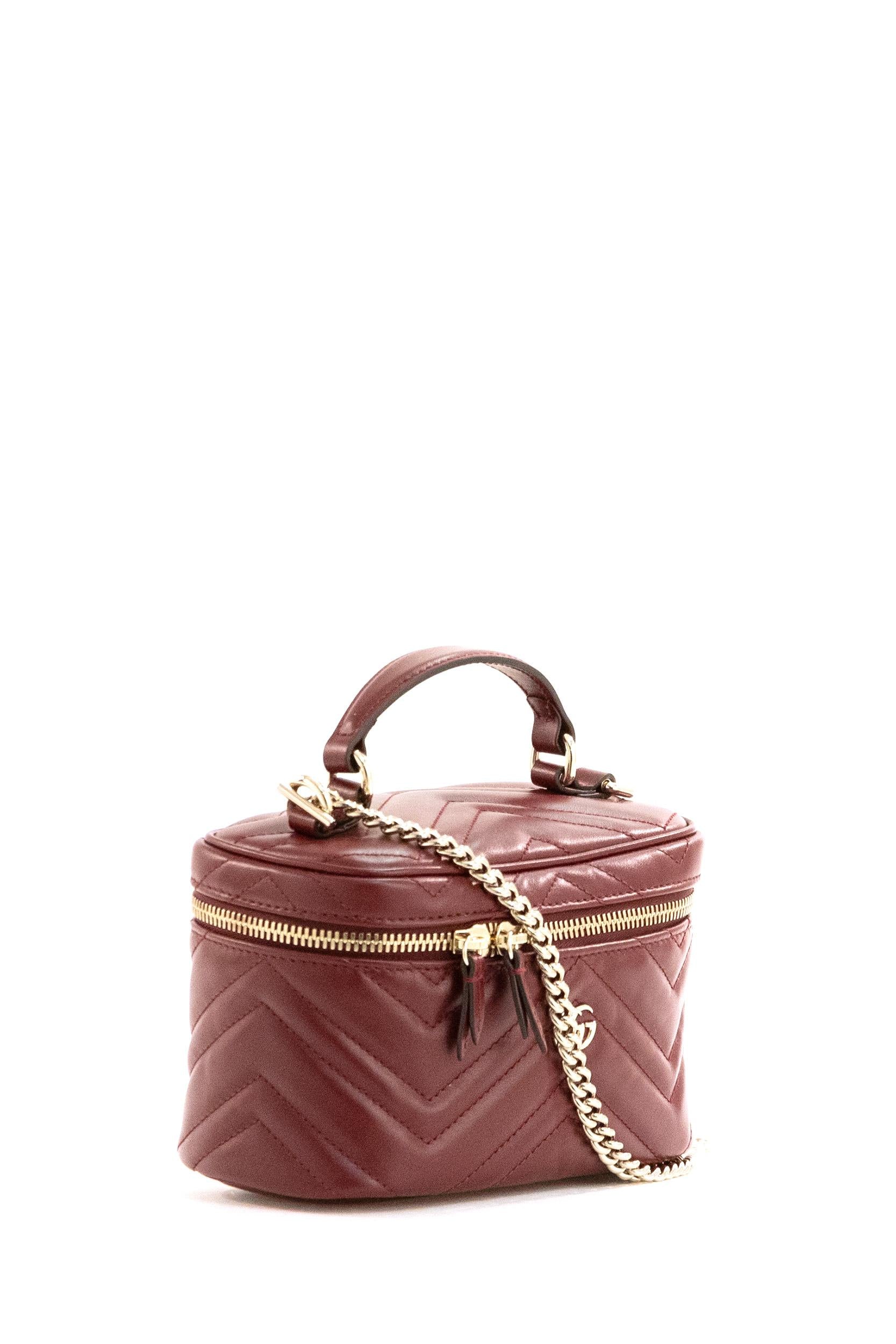 Borsa Vanity GG Marmont<BR/> 837454 AAET8 6207 GUCCI