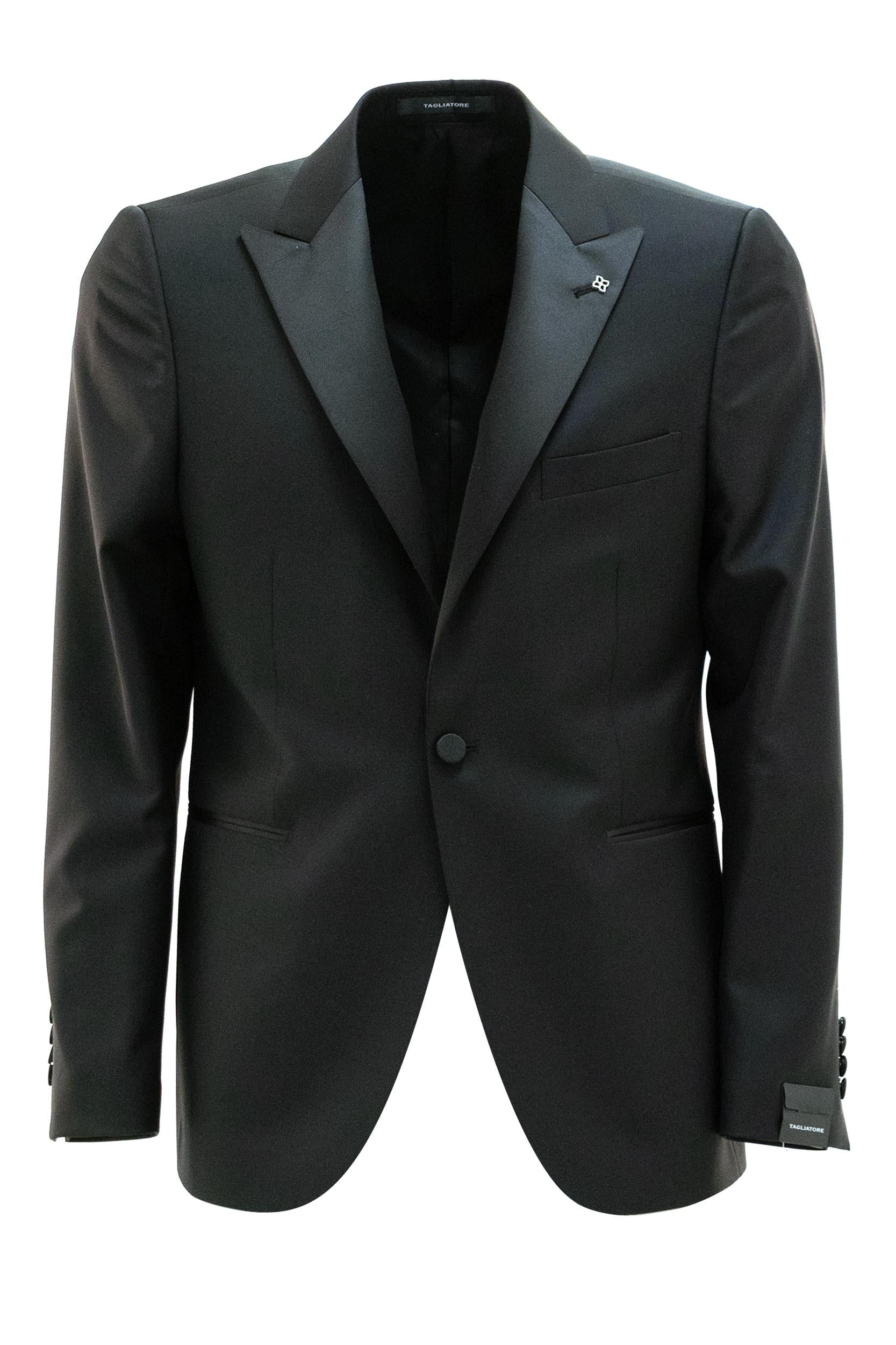 Smoking in Tre Pezzi in Lana<BR/> EFBR15A01 LIS 070001 N5712 TAGLIATORE