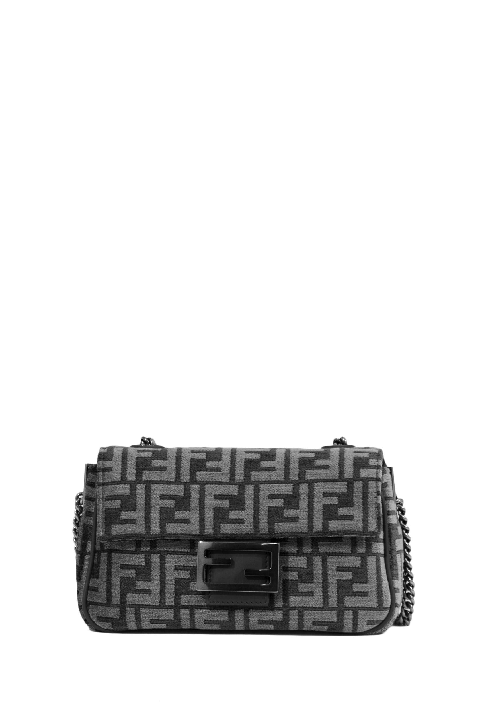 Borsa Baguette Chain<BR/> 8BR793 ALG7 F1HZO FENDI