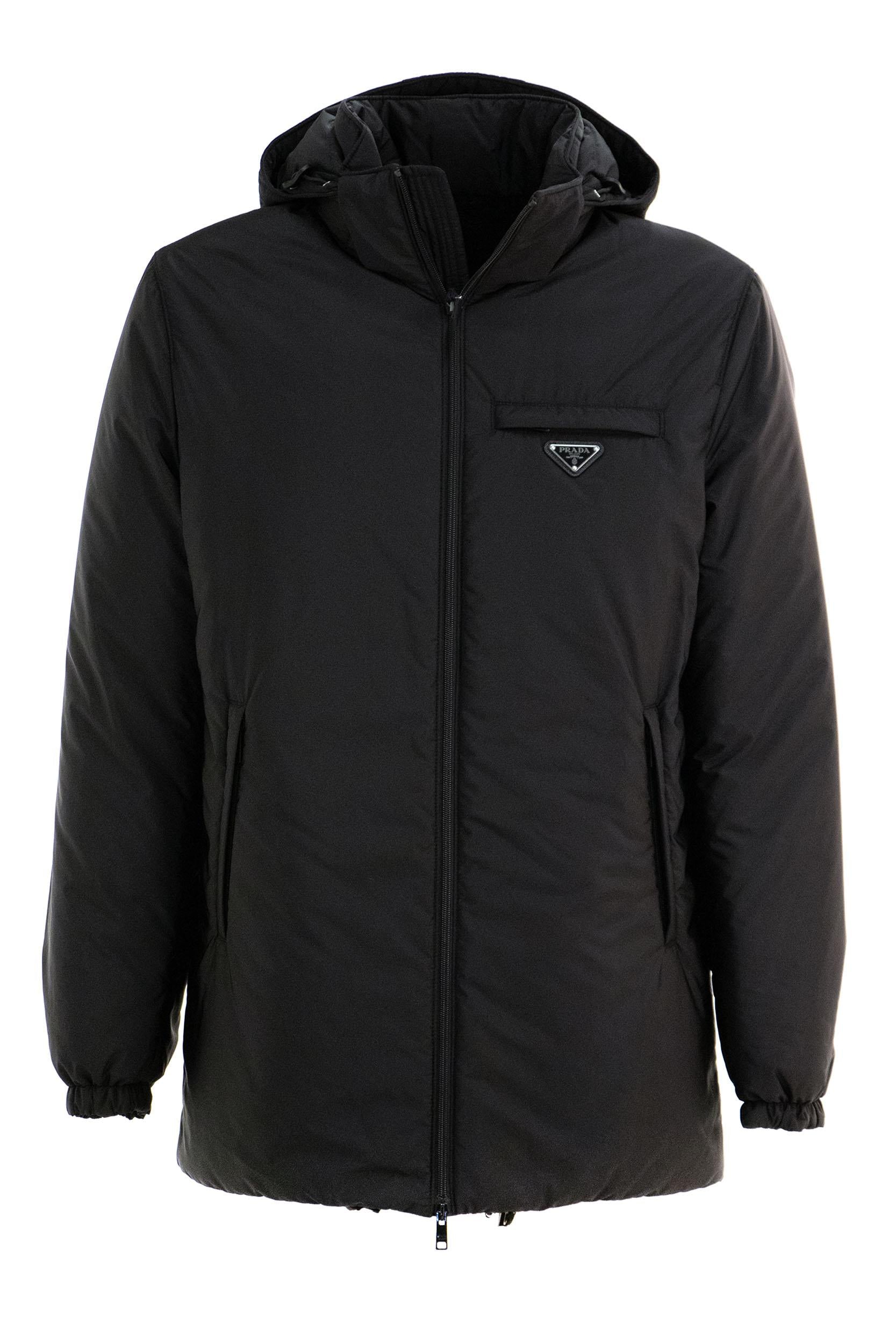Giubbotto in Re-Nylon<BR/> SGC710 S OOO 1WQ9 F0002 PRADA