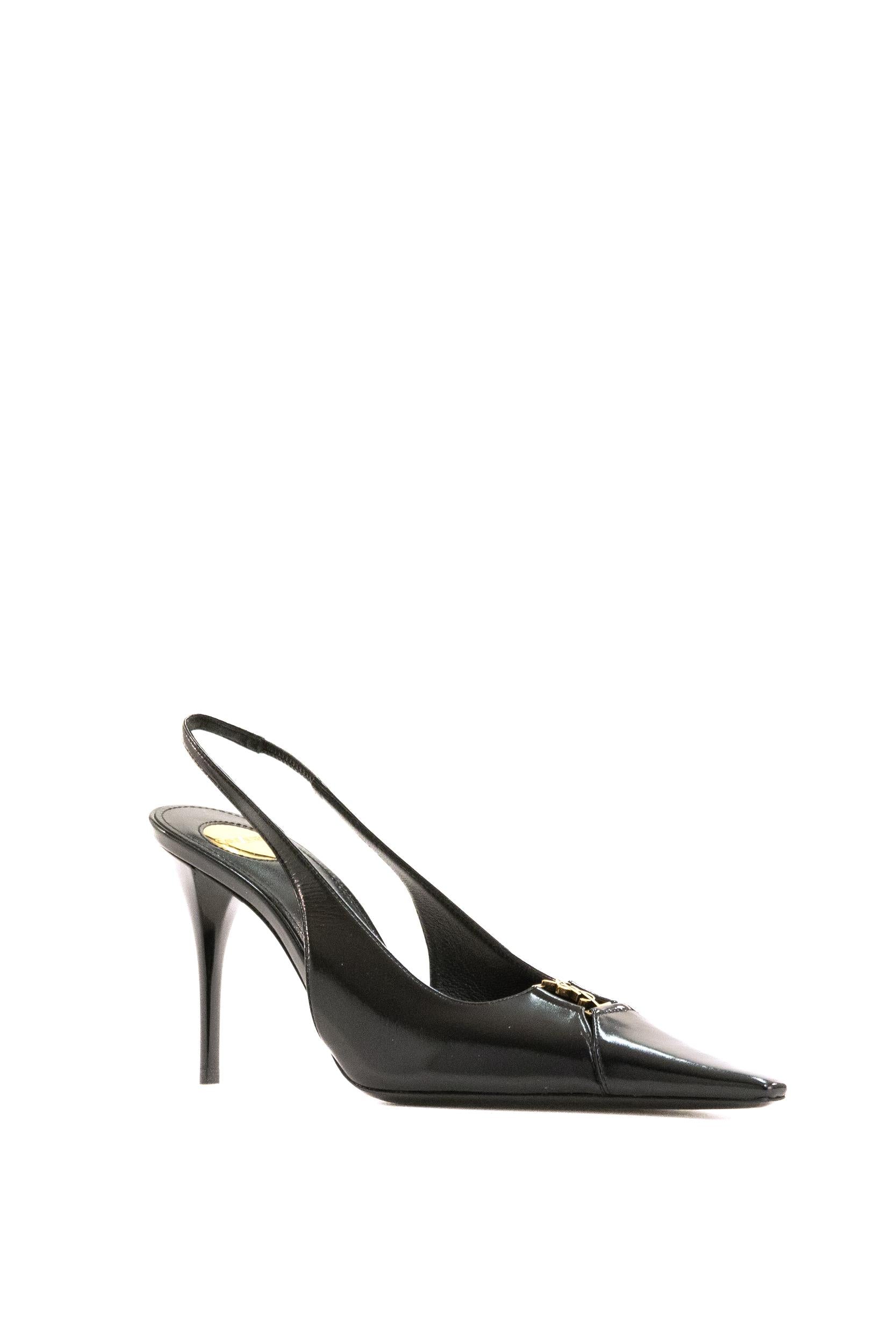 Slingback Babylone<BR/> 806685 AAESX 1000 SAINT LAURENT